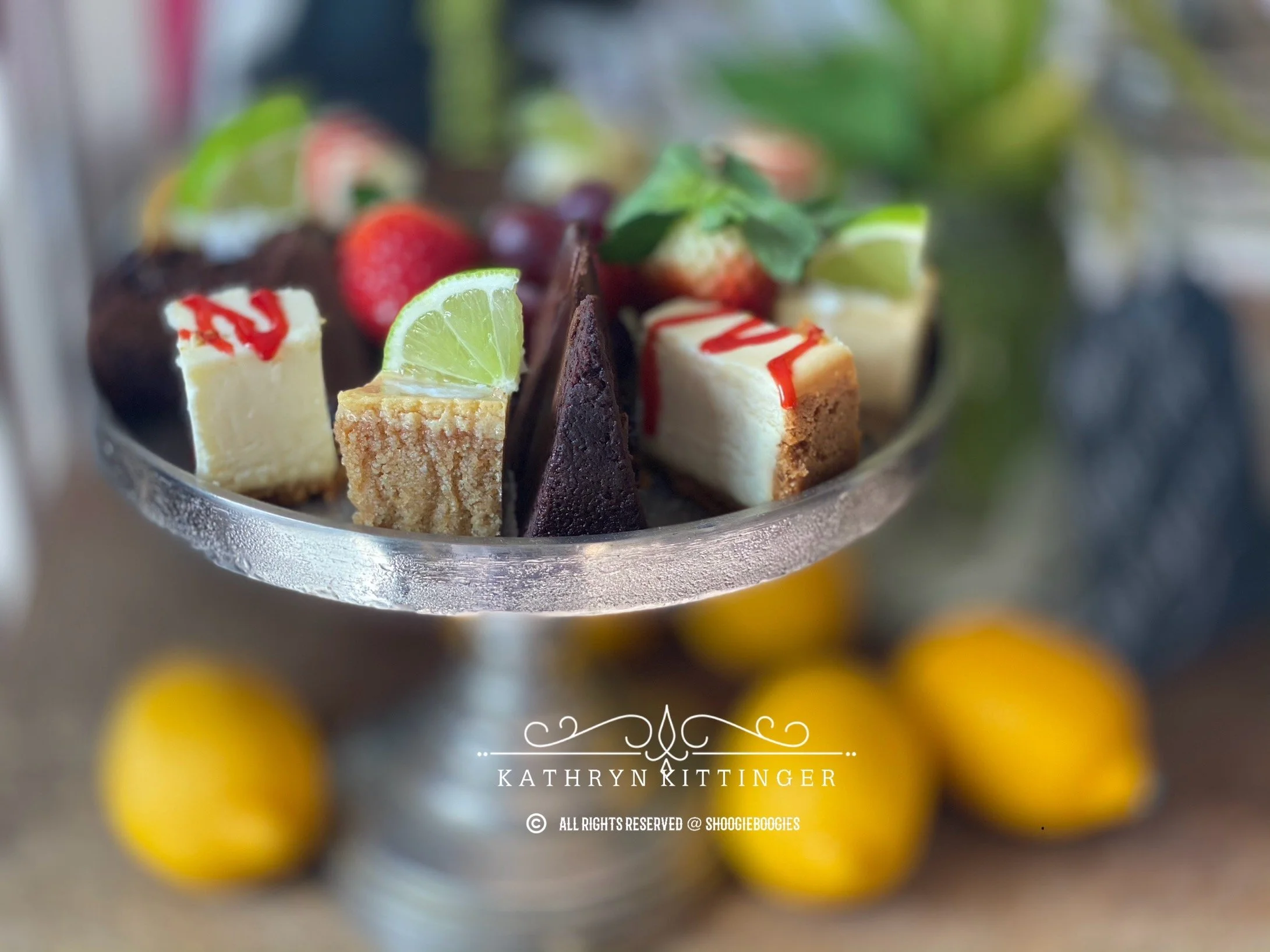 Assorted Dessert Pedestals - Selection May Vary