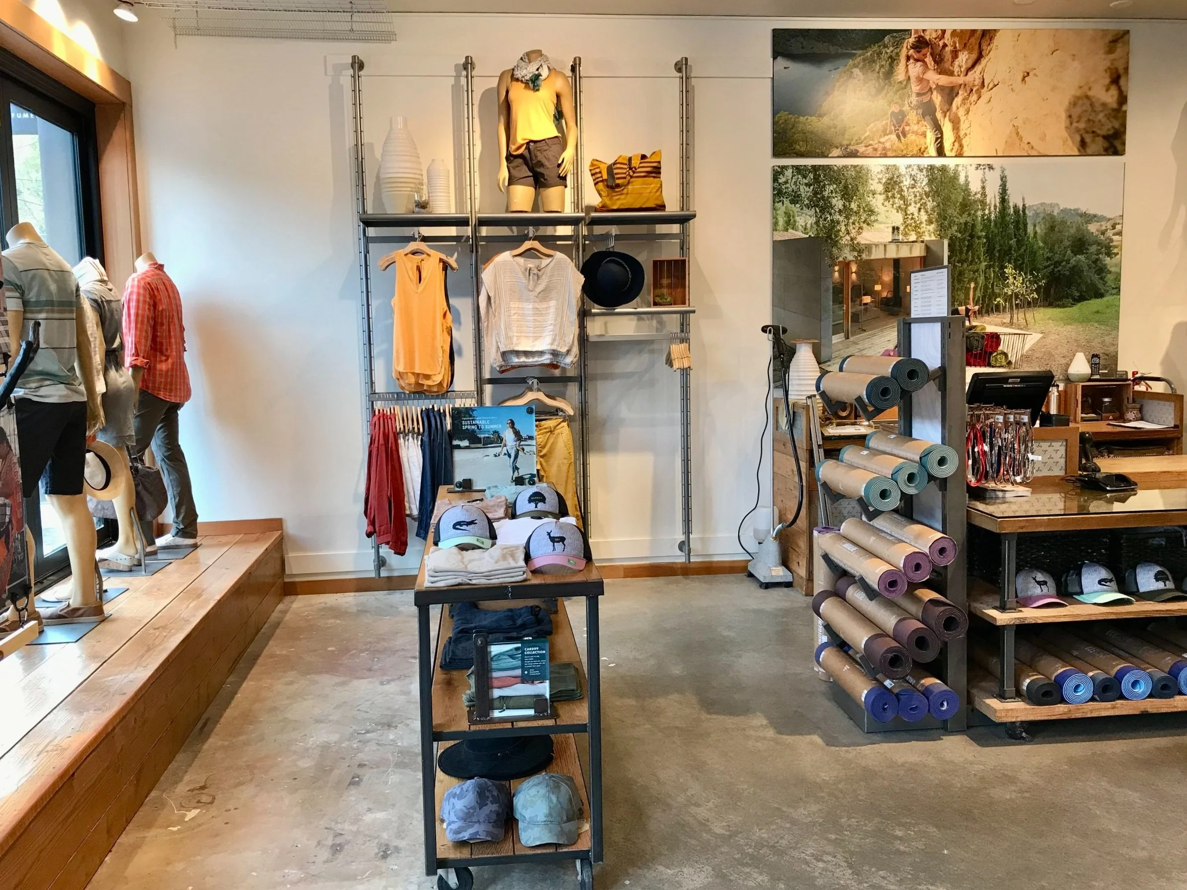 prAna Portland Store remodel: East corner AFTER