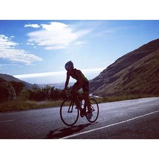 There's no shortage of training opportunities on the bike!