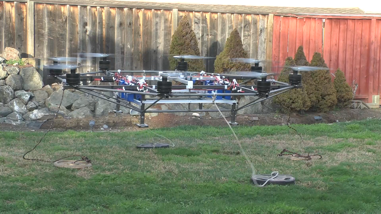  Our first successful and stable flight! 