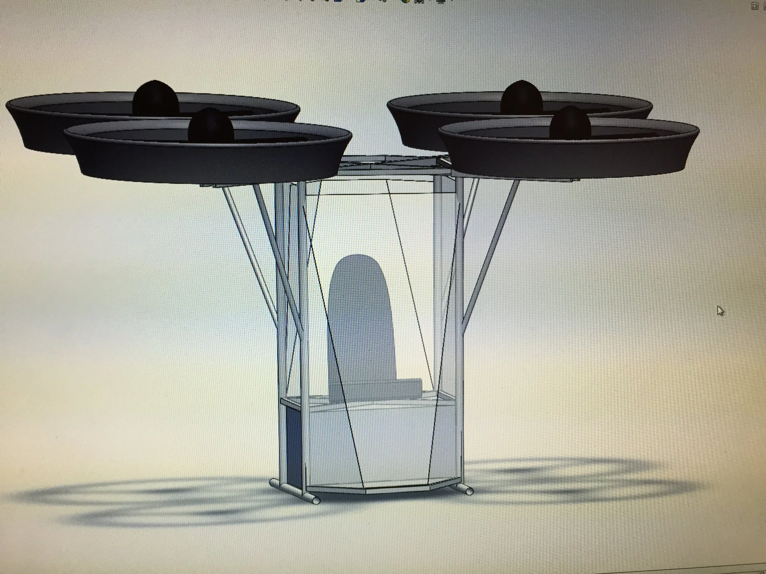  This was the CAD mock-up of the Mark III for how it was designed before any metal was bought 