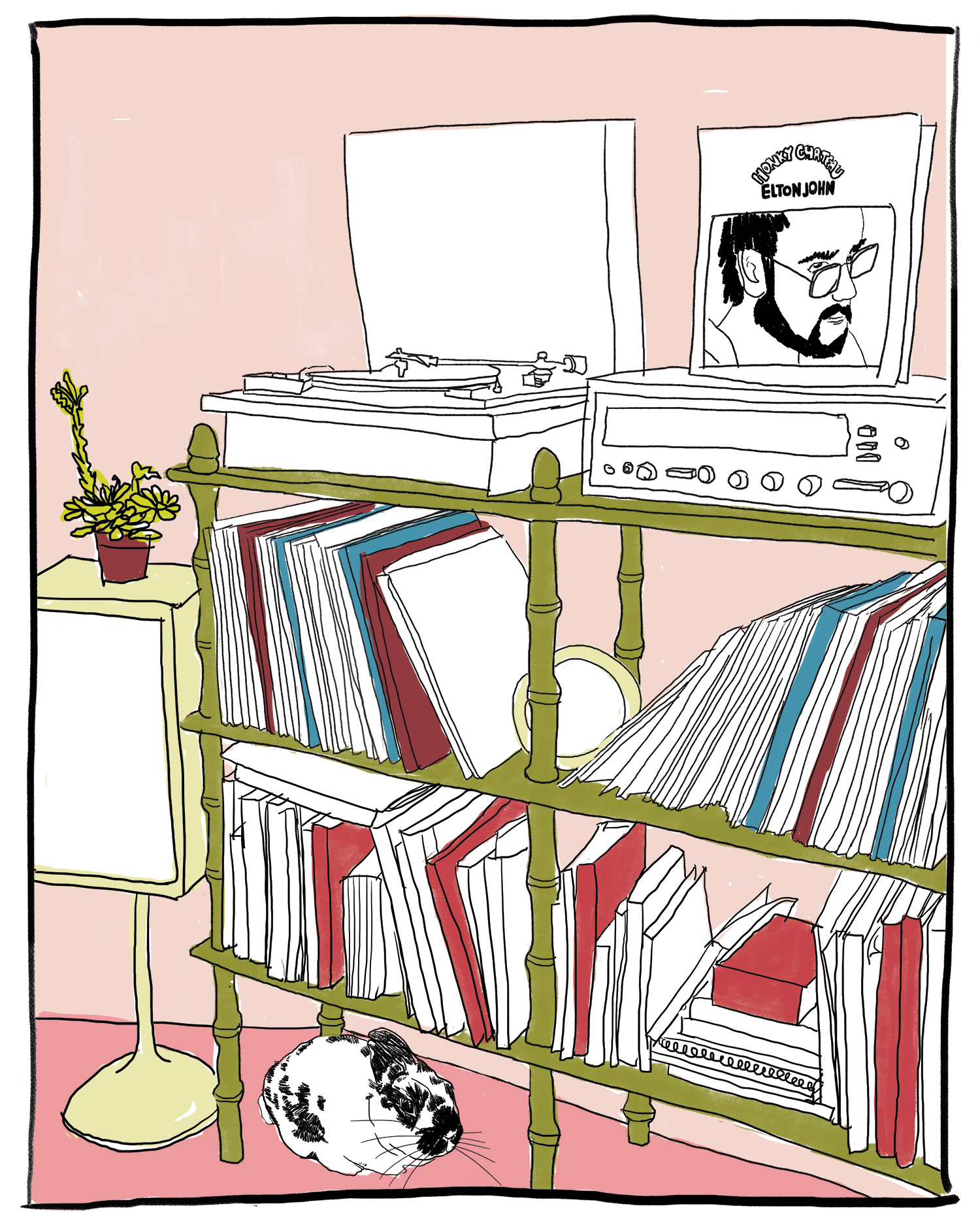Bernie and The Record Player.png
