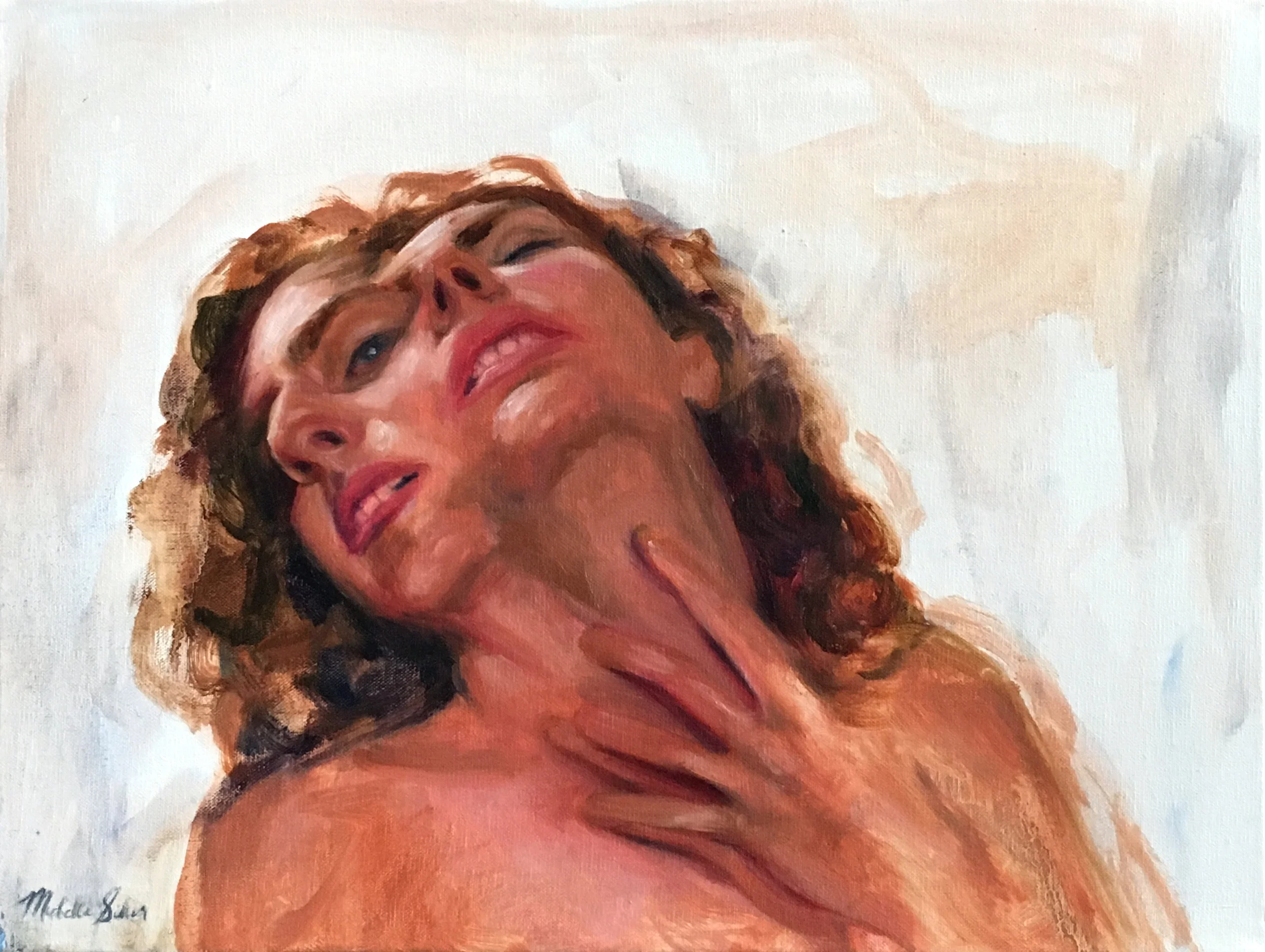 Ache (Two) , 2017. Oil on linen. 12 x 16 inches.