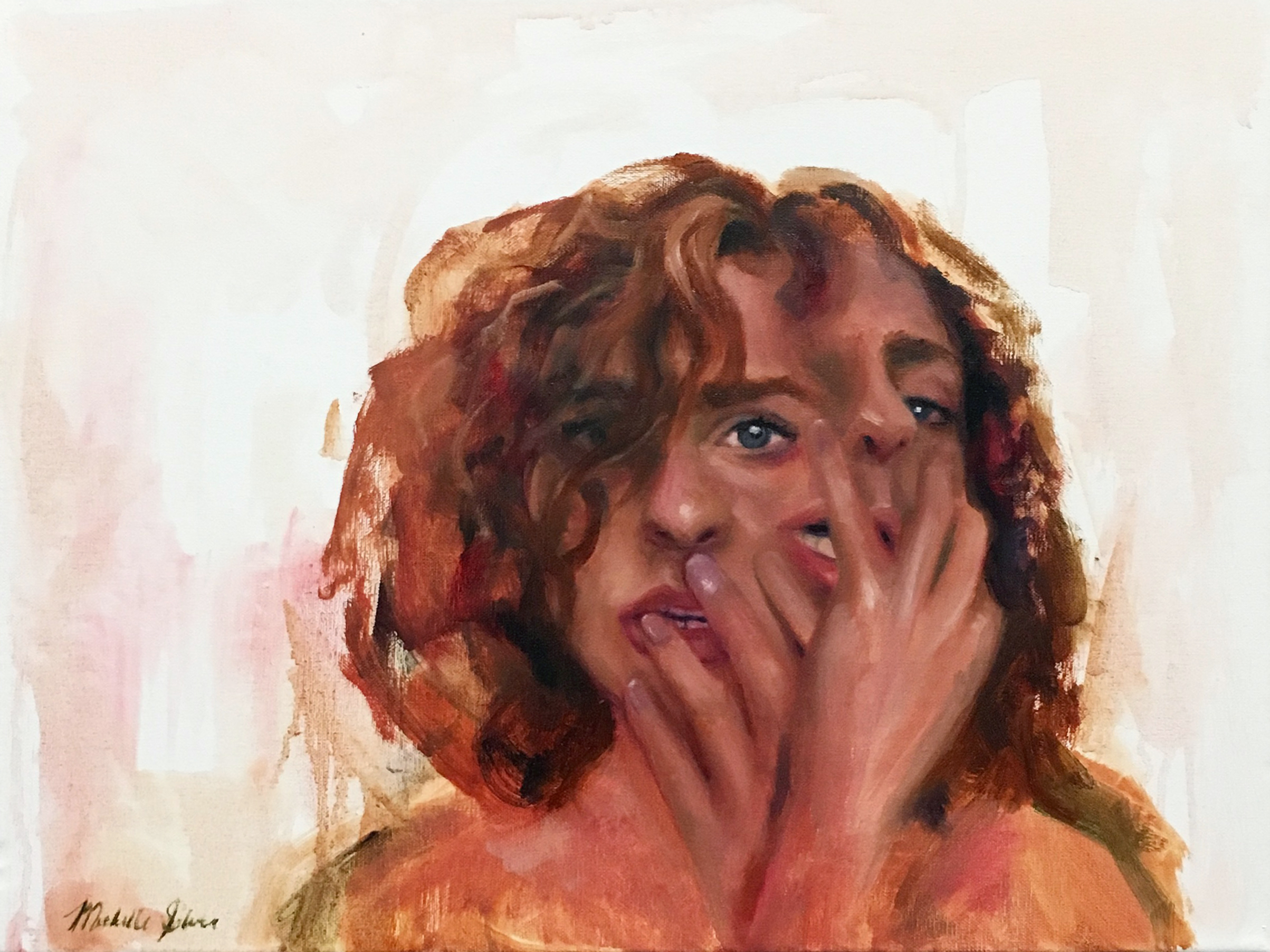 Ache (Three) , 2017. Oil on linen. 12 x 16 inches.