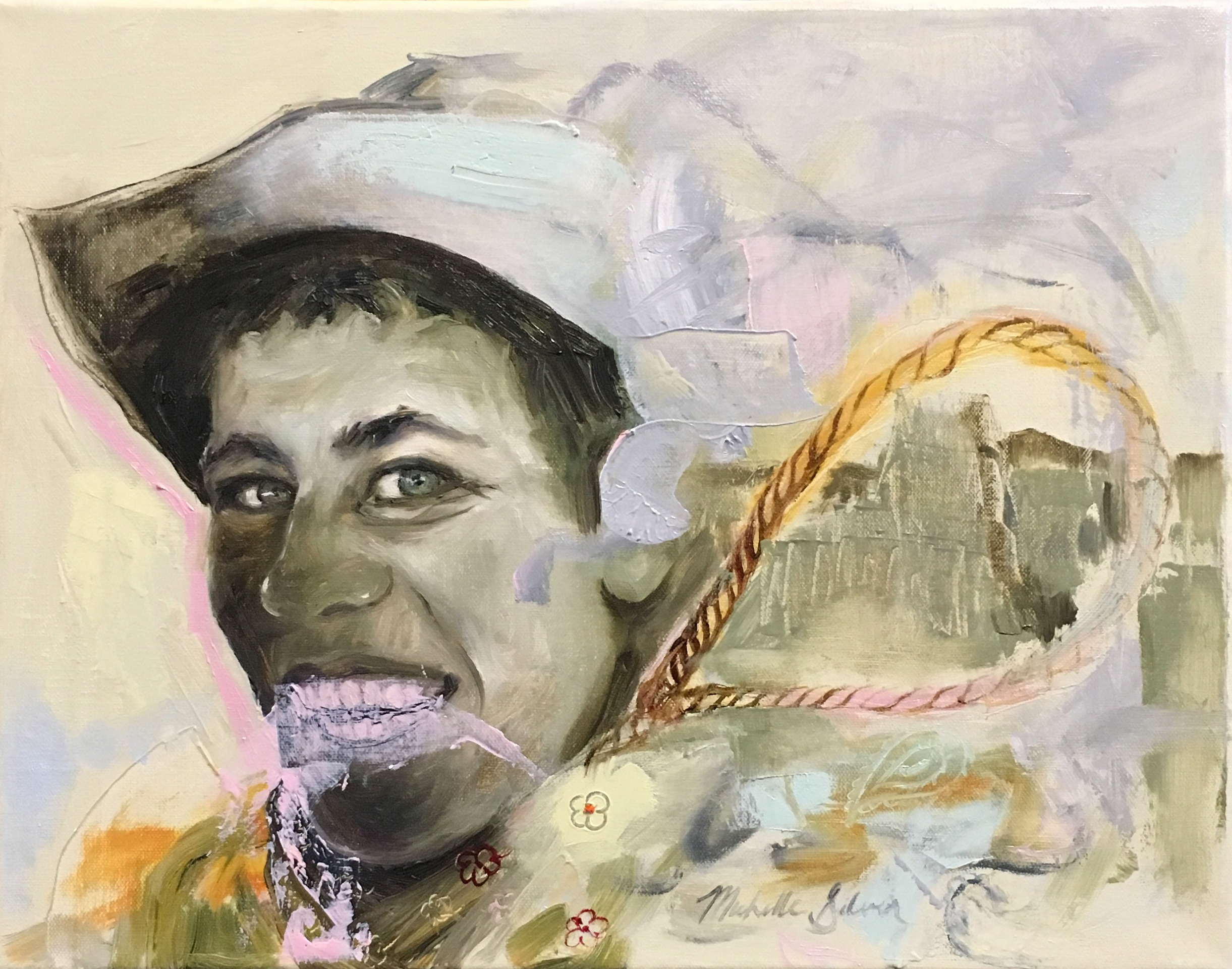Wild , 2018. Oil on linen. 11 x 14 inches.