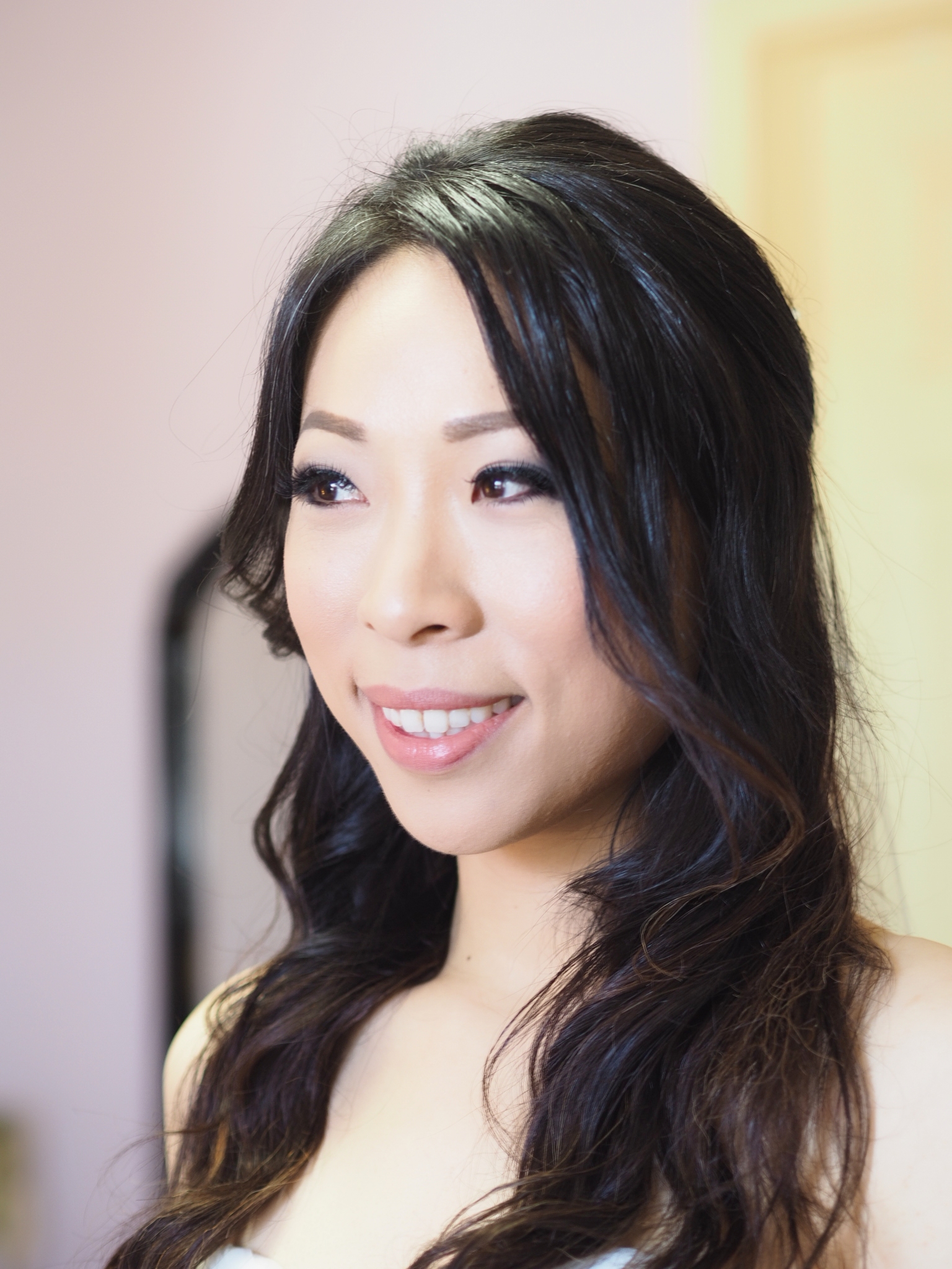 Smokey eye makeup Scarborough wedding