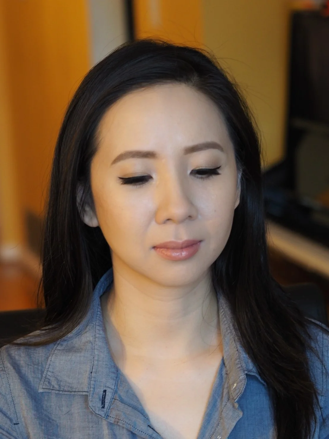 winged liner makeup style