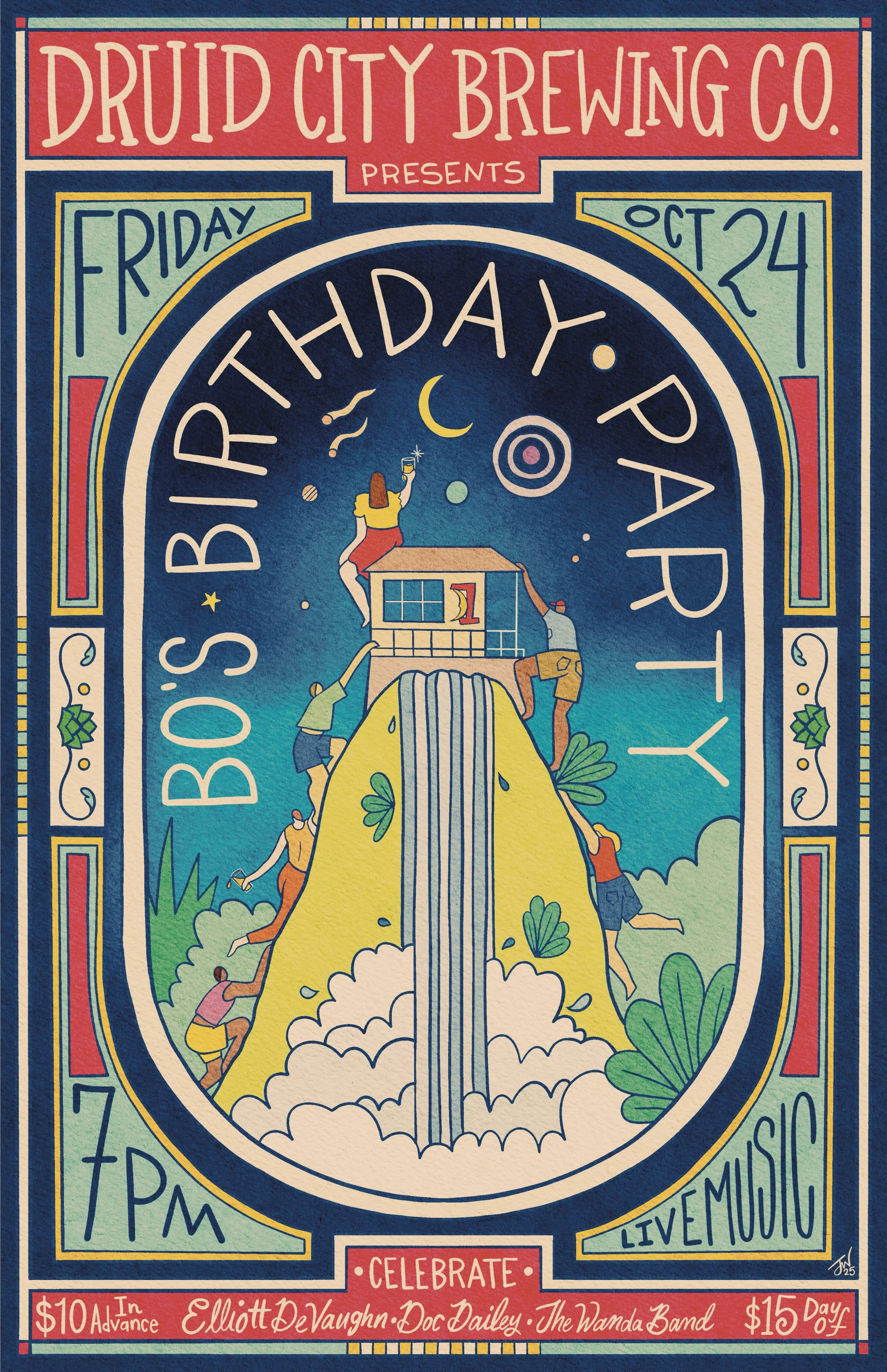 Bo's Birthday Poster 2024