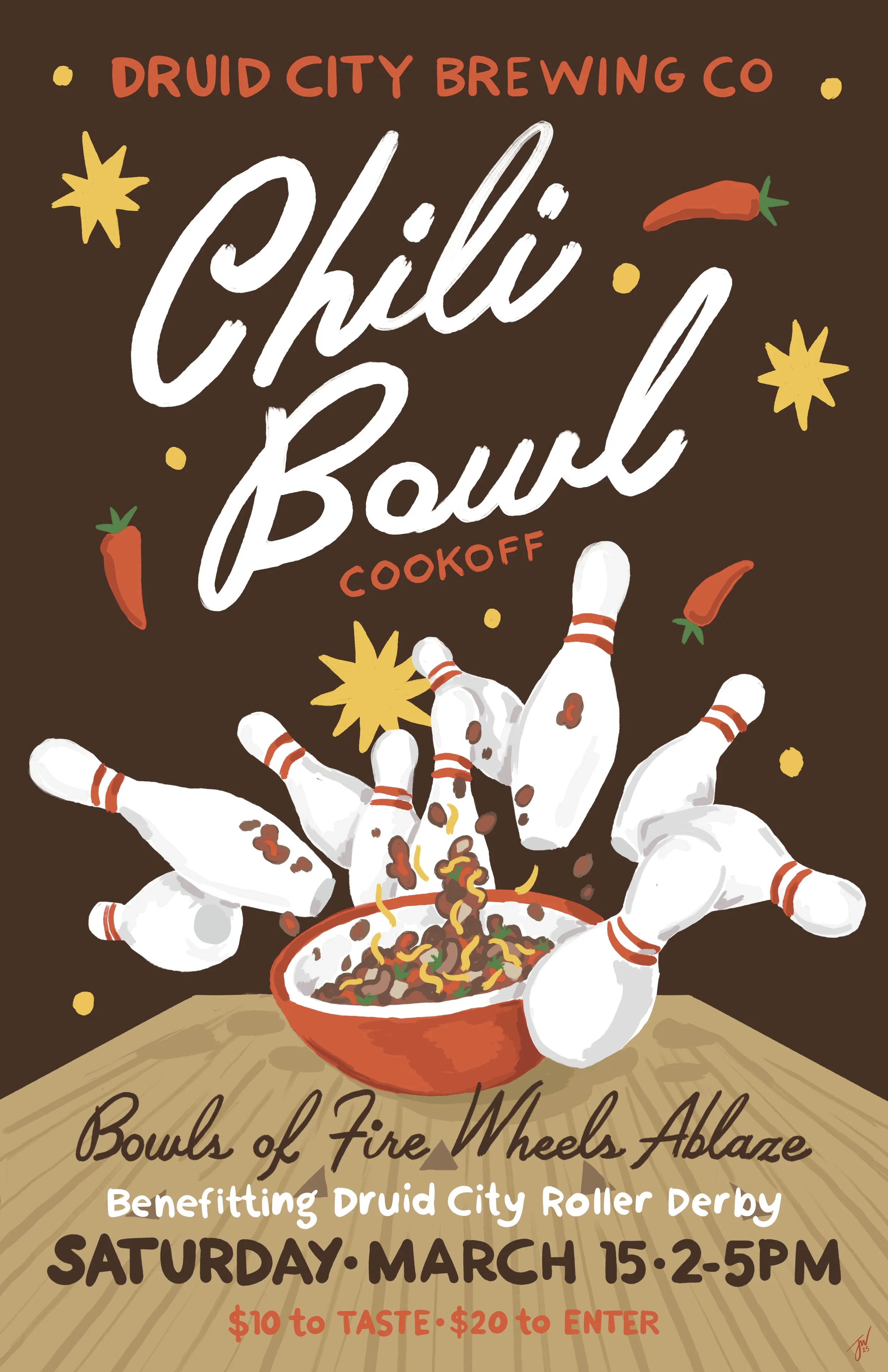 Chili Bowl Cookoff Poster