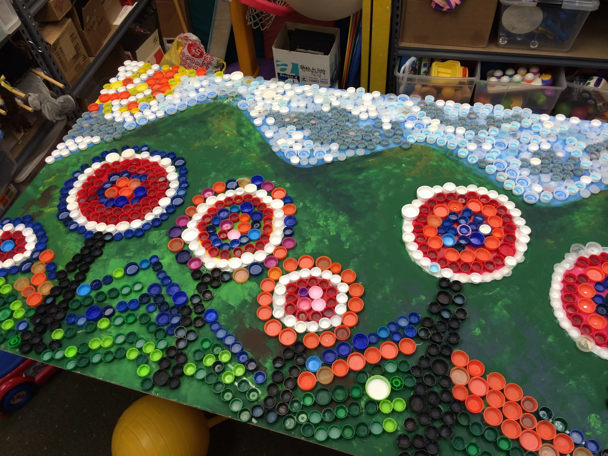 Bottle Camp Mural- Down Syndrome Connection of The Bay Area