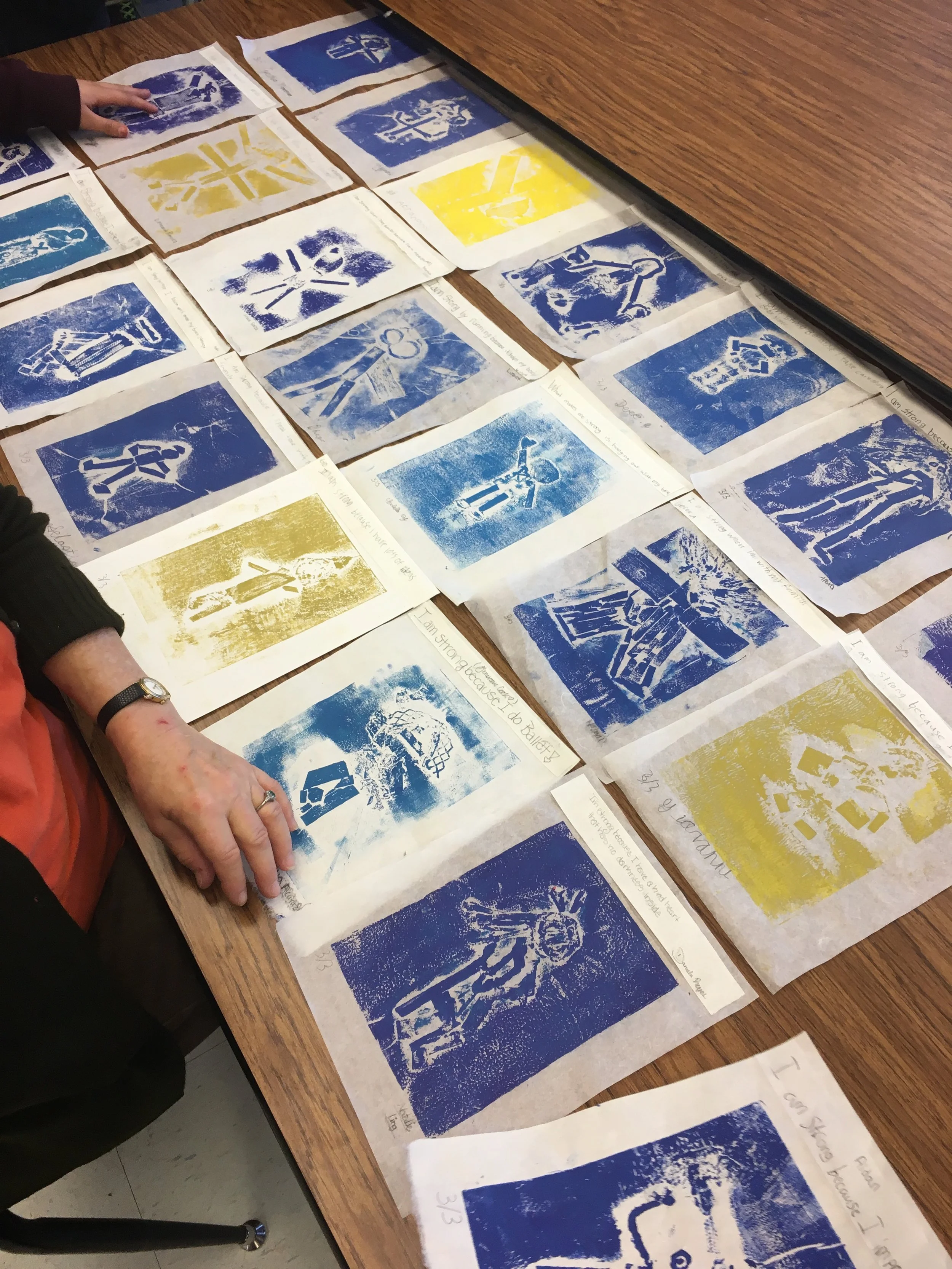 "I Am Strong Because"