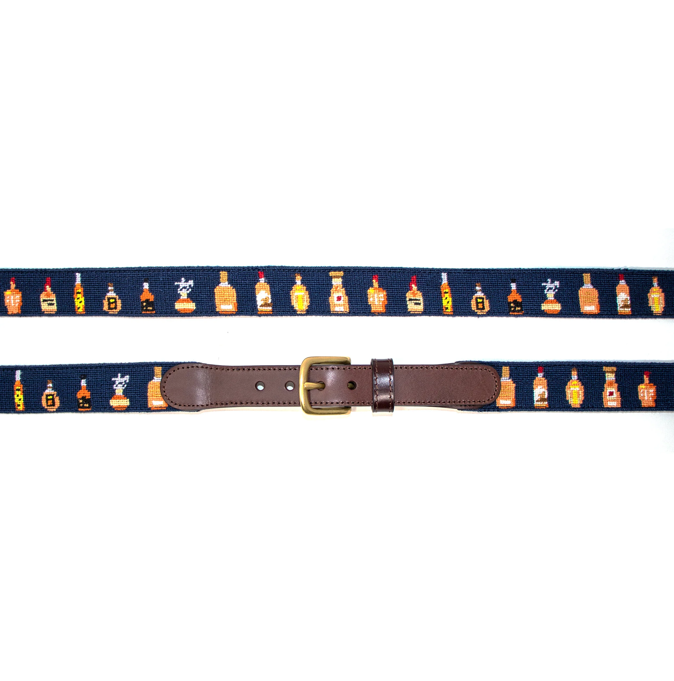 Handmade leather needlepoint belts & accessories. The most luxurious