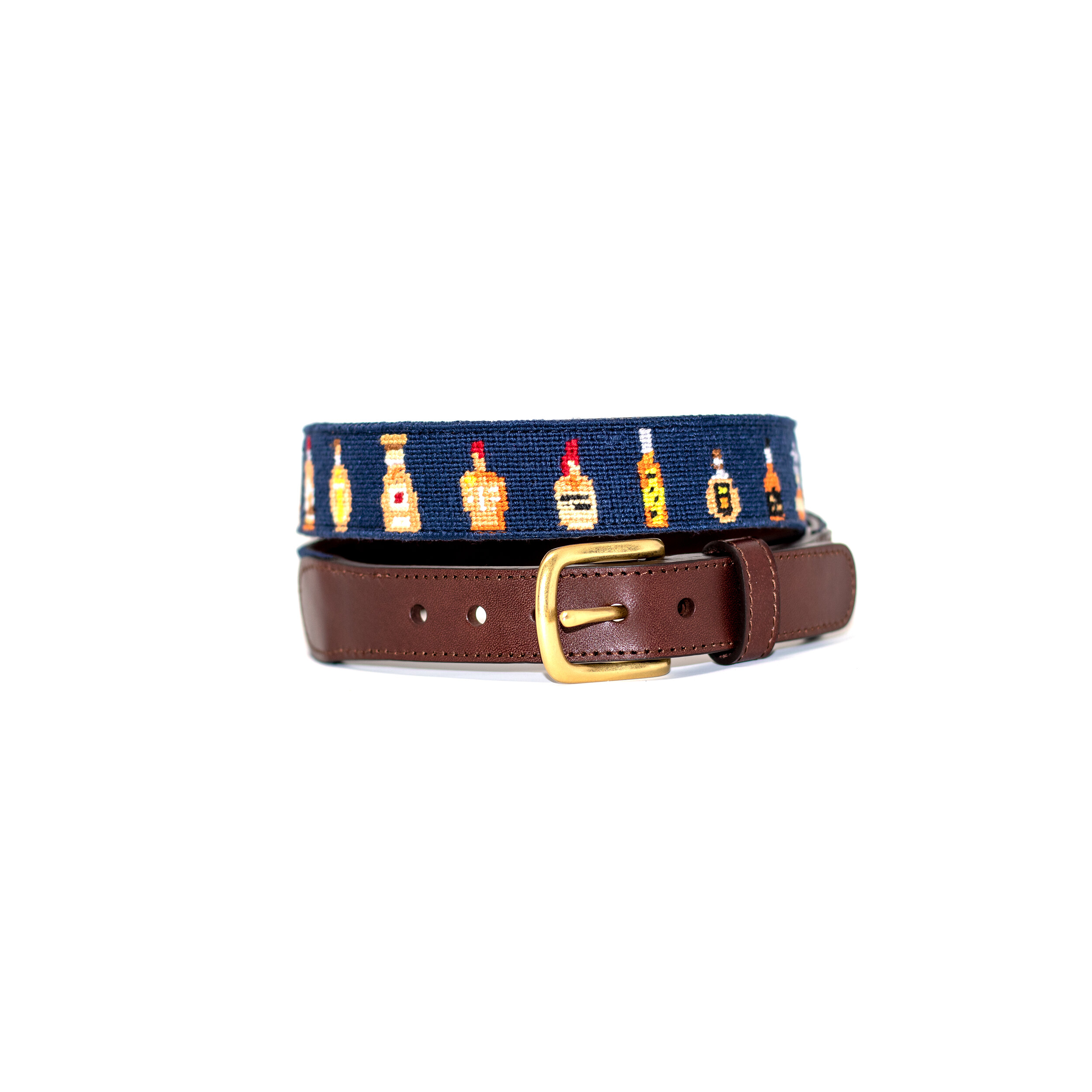 Handmade leather needlepoint belts & accessories. The most luxurious