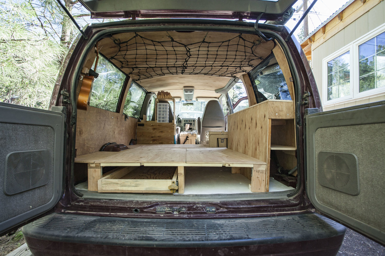The Build Head To Tales, Chevy Astro Shelving