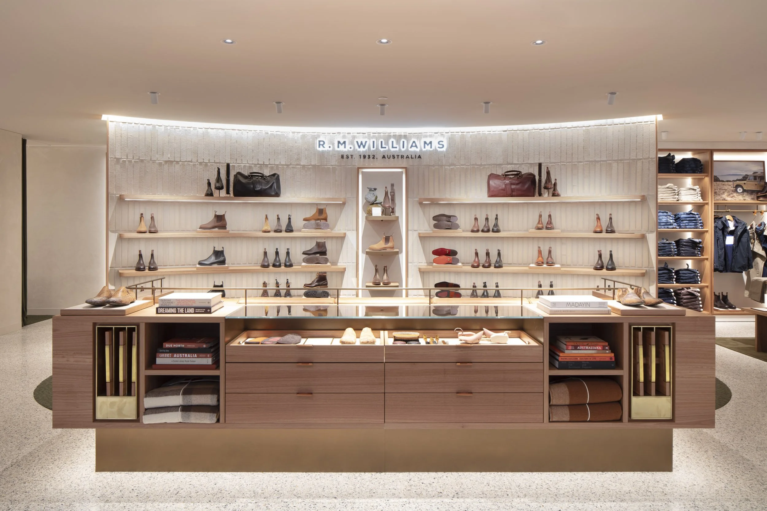 The Iconic RM Williams Stores Get a Stylish Makeover with Krause Emperor Facing Tiles