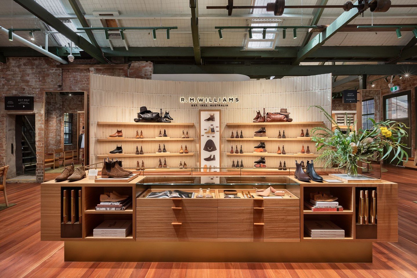 Iconic Australian retailer @rmwilliams  has re-opened the doors of their Melbourne Central store in the Shot Tower, unveiling a full interior refurbishment that highlights local materials and craftsmanship. 

In prime position are our Krause Emperor 