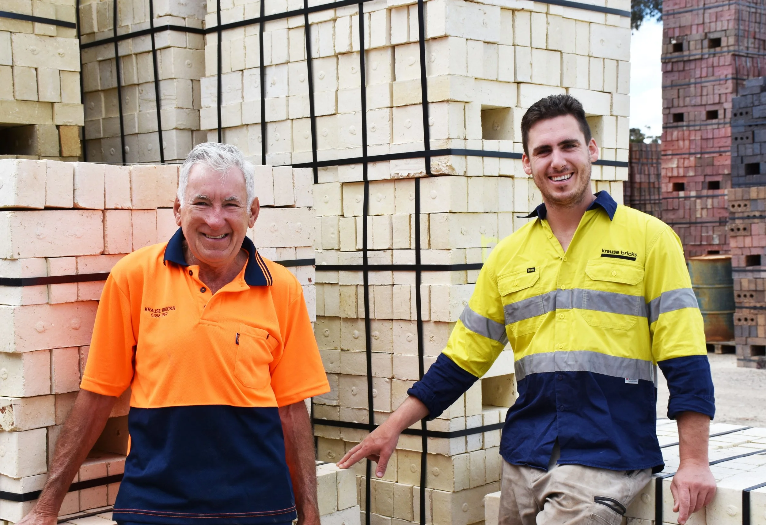 Three Generations of Krause Bricks