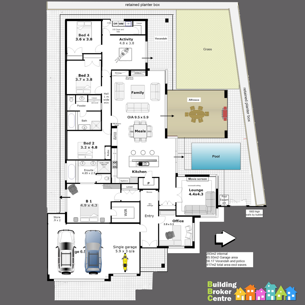 Single Story House Designs And Floor Plans Australia | Floor Roma