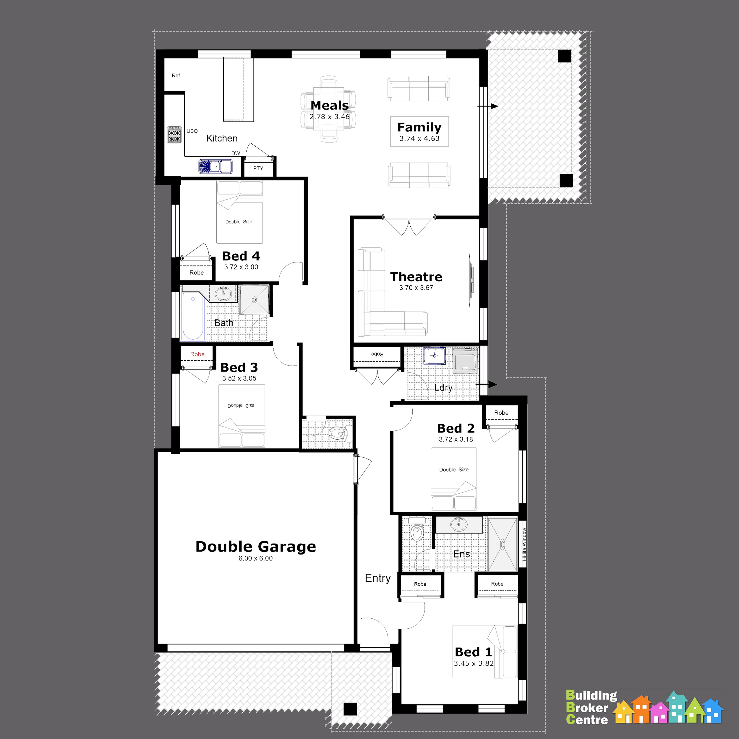 Single Y House Designs Perth