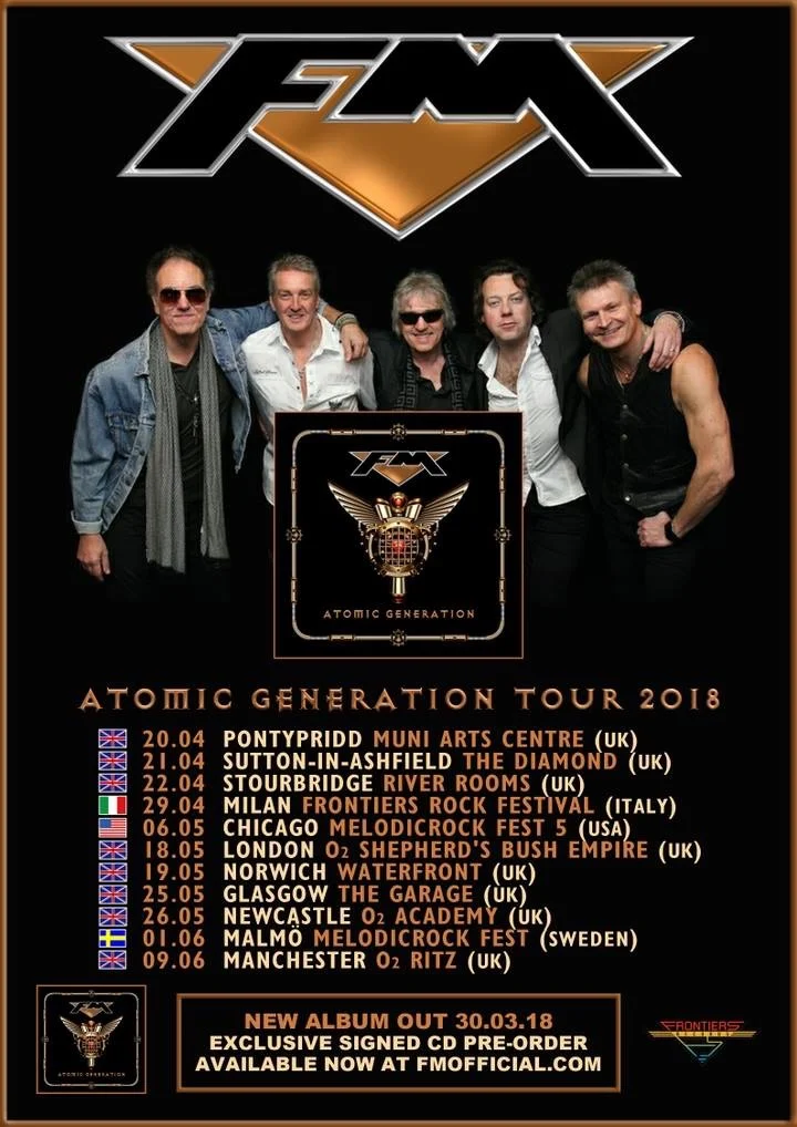 FM Band 2018 Tour Dates in the UK.