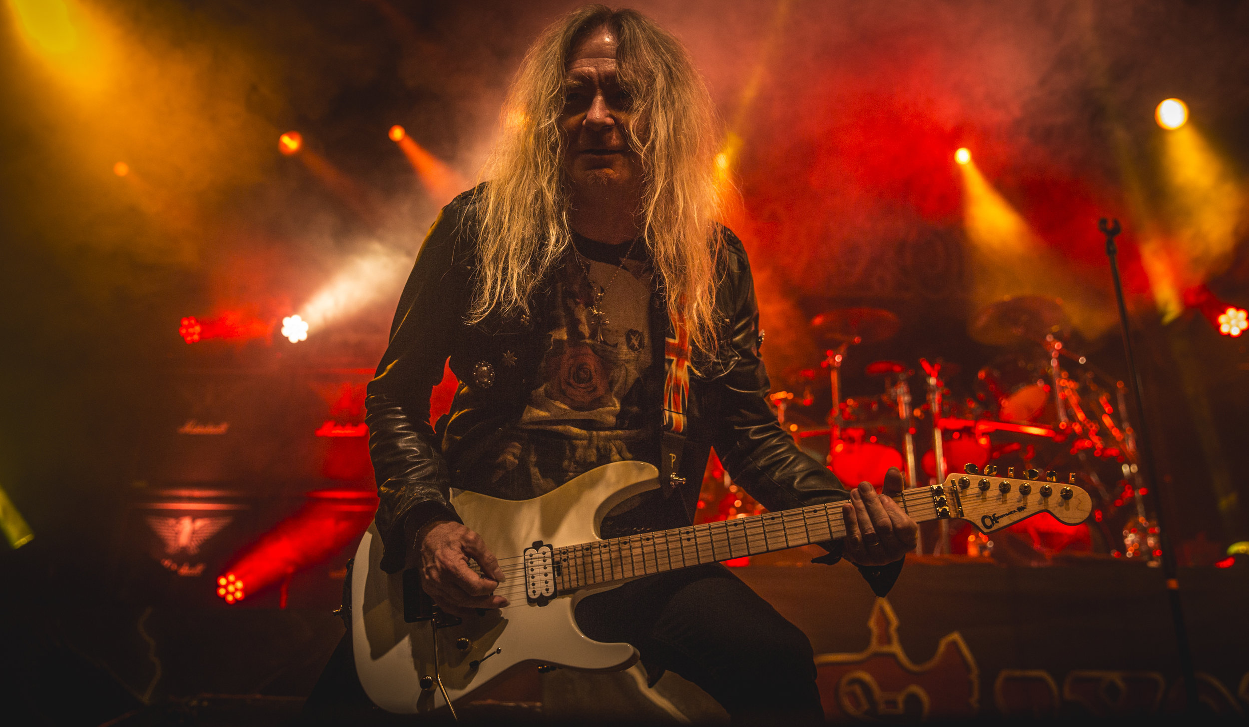  Saxon live at the Manchester Academy on October 21st 2018.  © Samantha Guess 