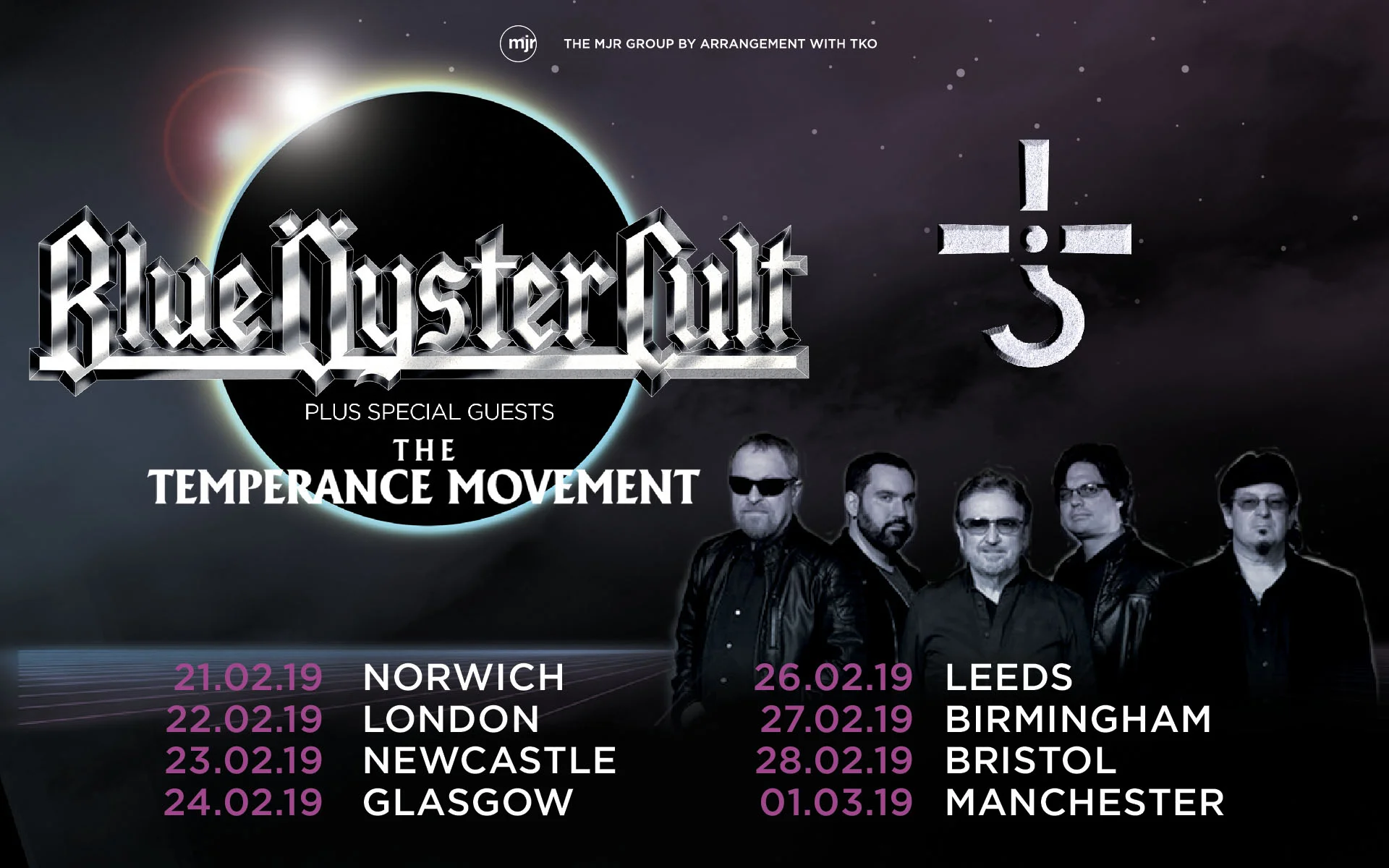 Blue Oyster Cult Tour dates 2019 Poster