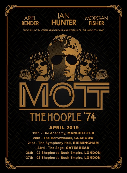 Mott The Hoople Tour Dates 2019