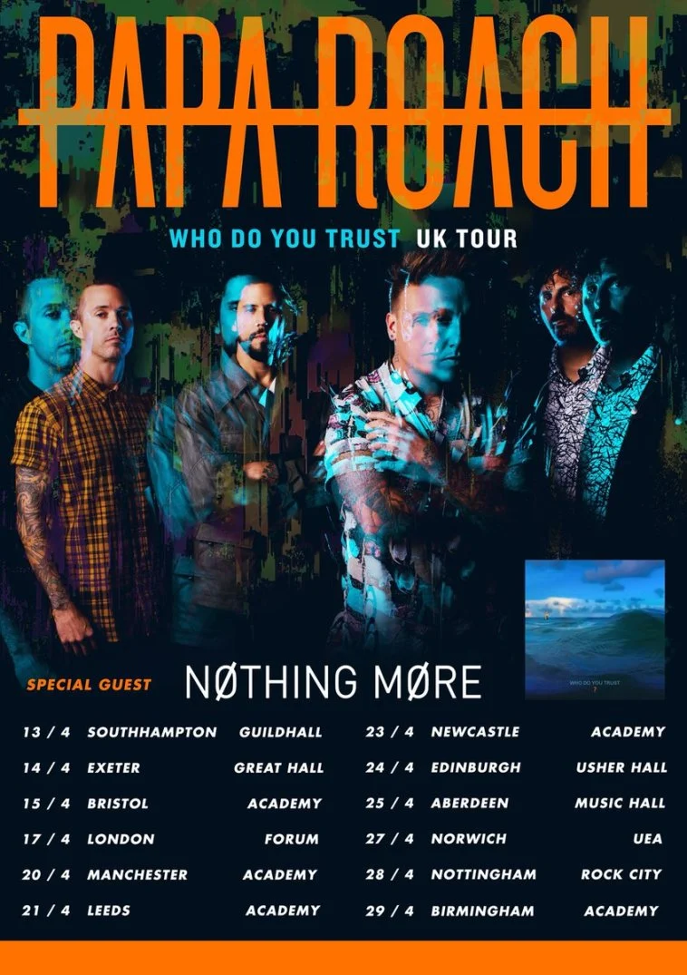 papa-roach-announce-2019-uk-headline-tour