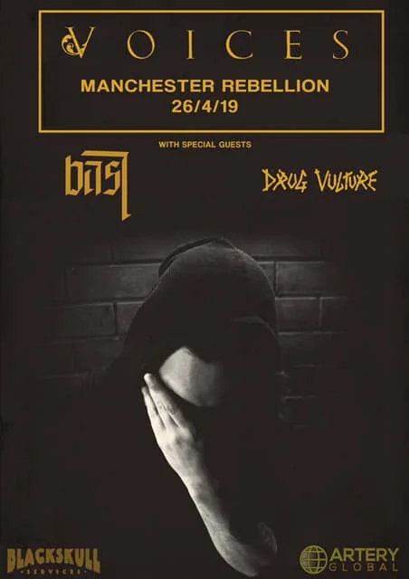 Voices at Rebellion in Manchester poster