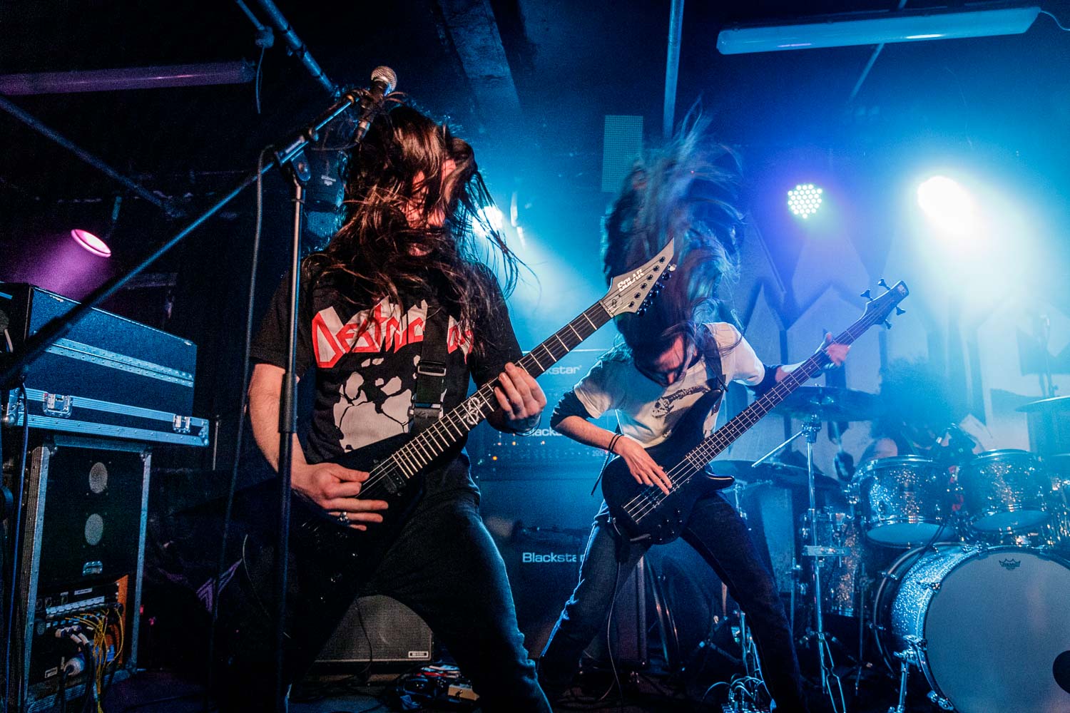  Shrapnel at Academy 3 in Manchester on March 24th 2019. ©Johann Wierzbicki | ROCKFLESH 