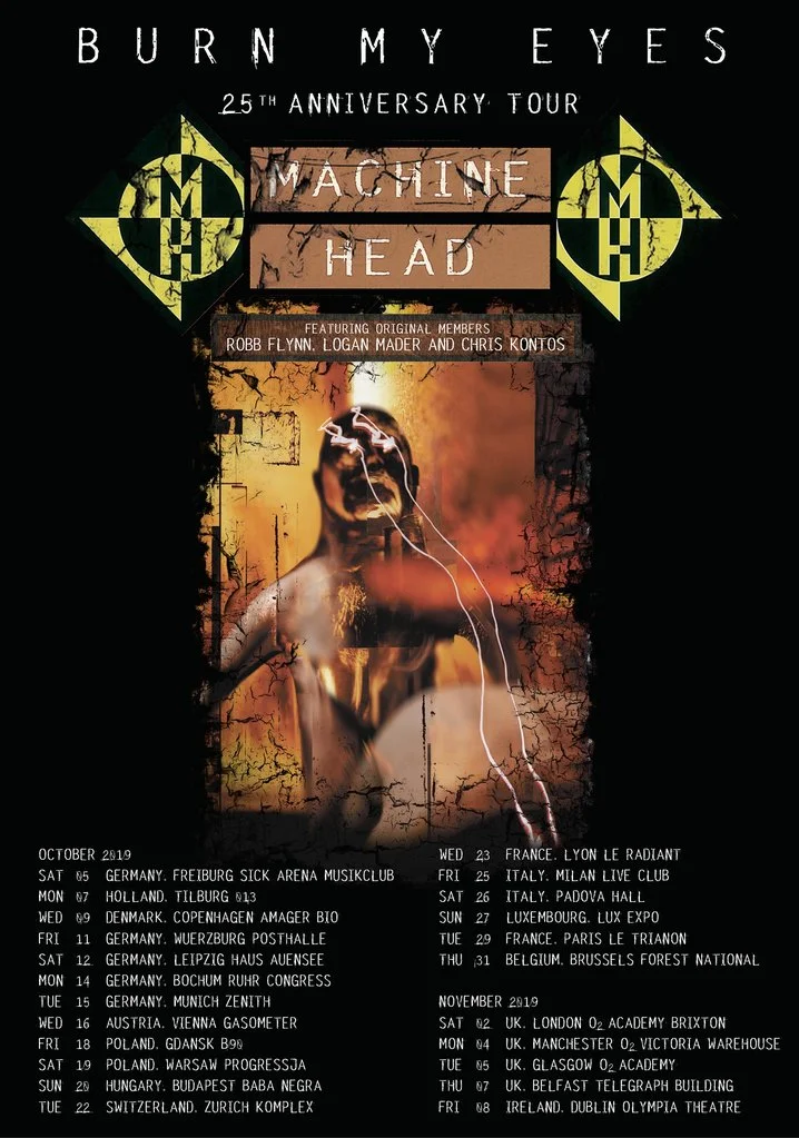 Machine Head European Tour 2019