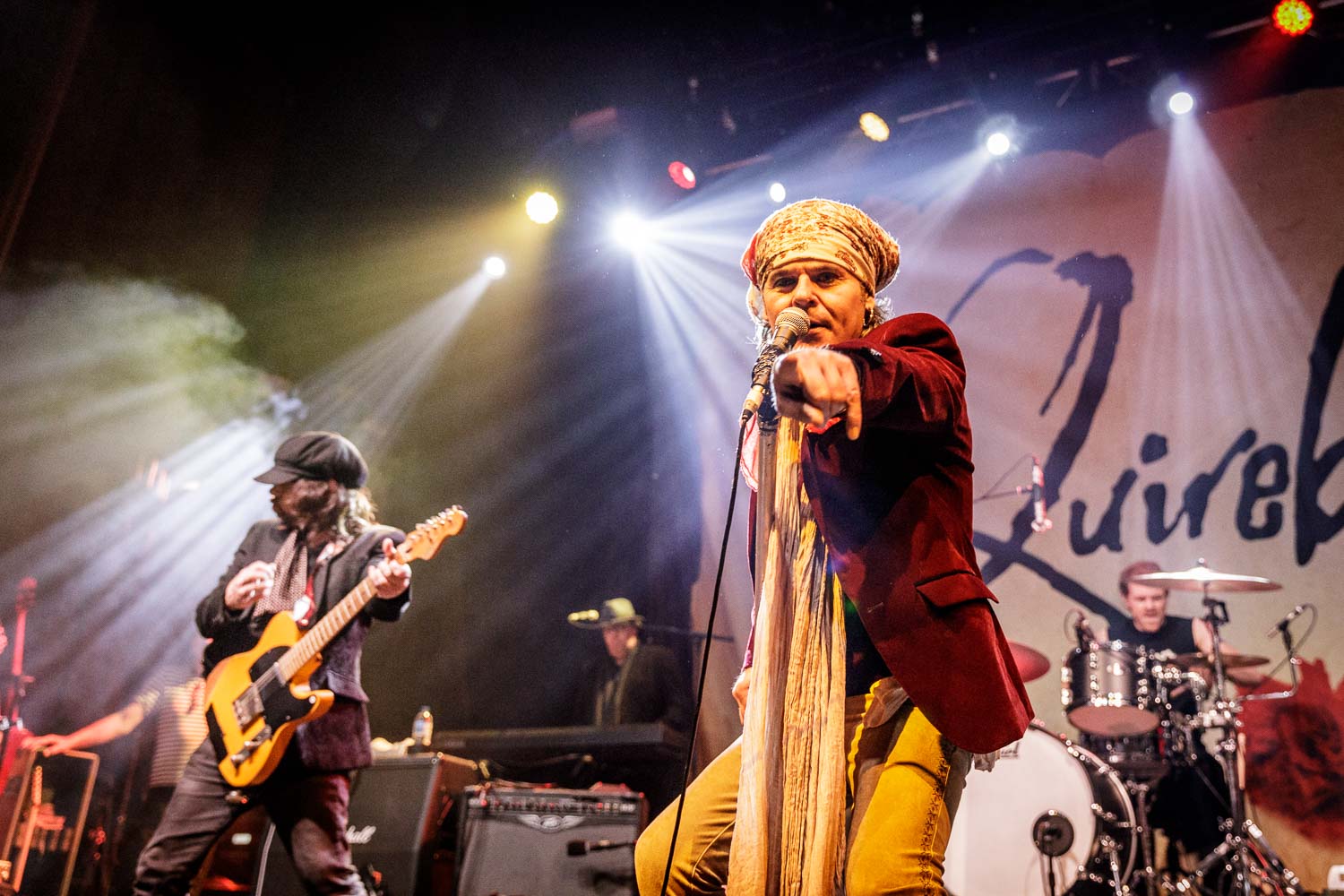 The Quireboys at O2 Ritz in Manchester on April 7th 2019. 