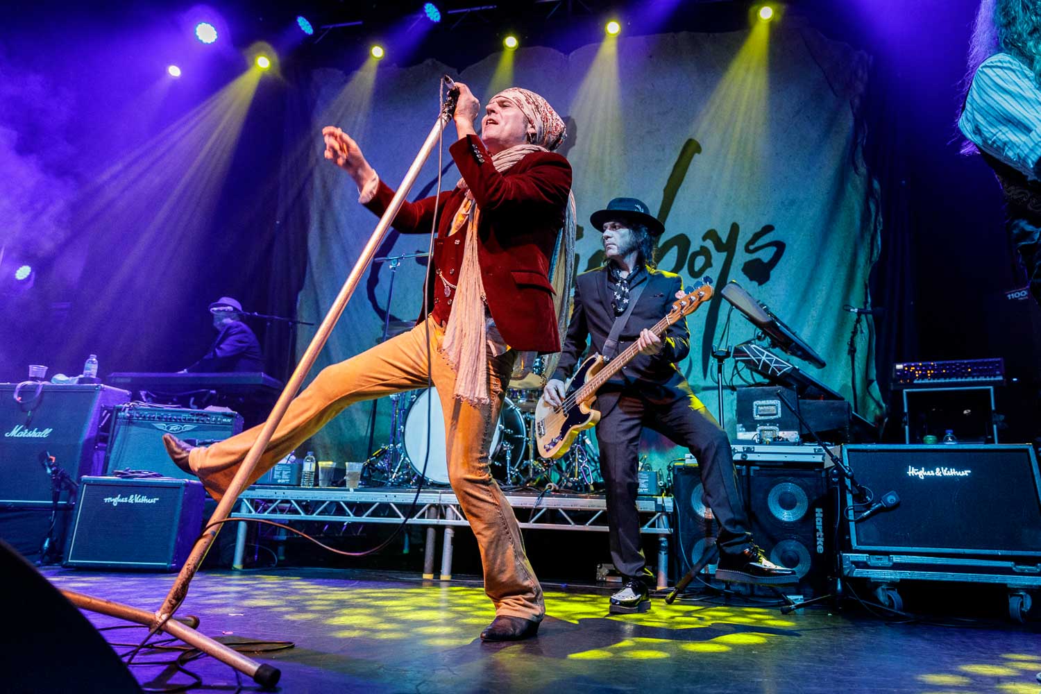 The Quireboys at O2 Ritz in Manchester on April 7th 2019. 