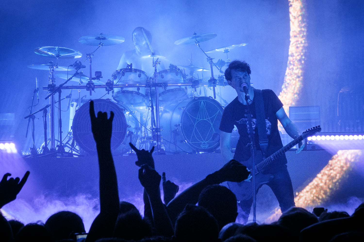 Gojira at O2 Apollo in Manchester on July 1st 2019 ©Johann Wierzbicki | ROCKFLESH