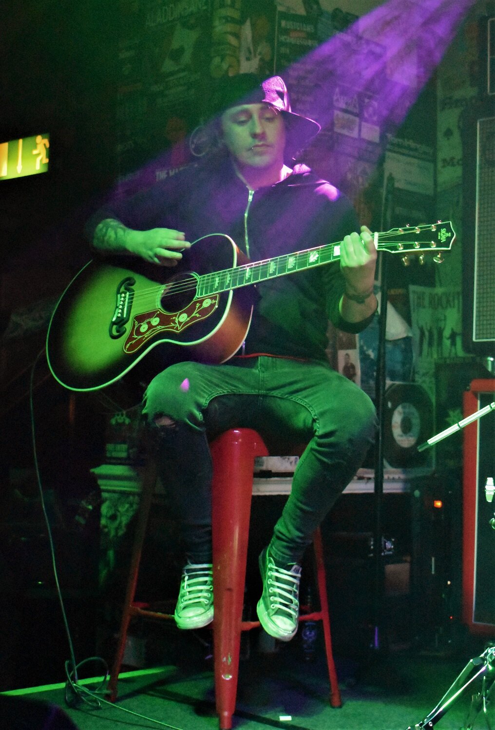 Those Damn Crows at the Waterloo Music Bar in Blackpool on October 18th 2019. Massive Weekend ©Jo Crosby