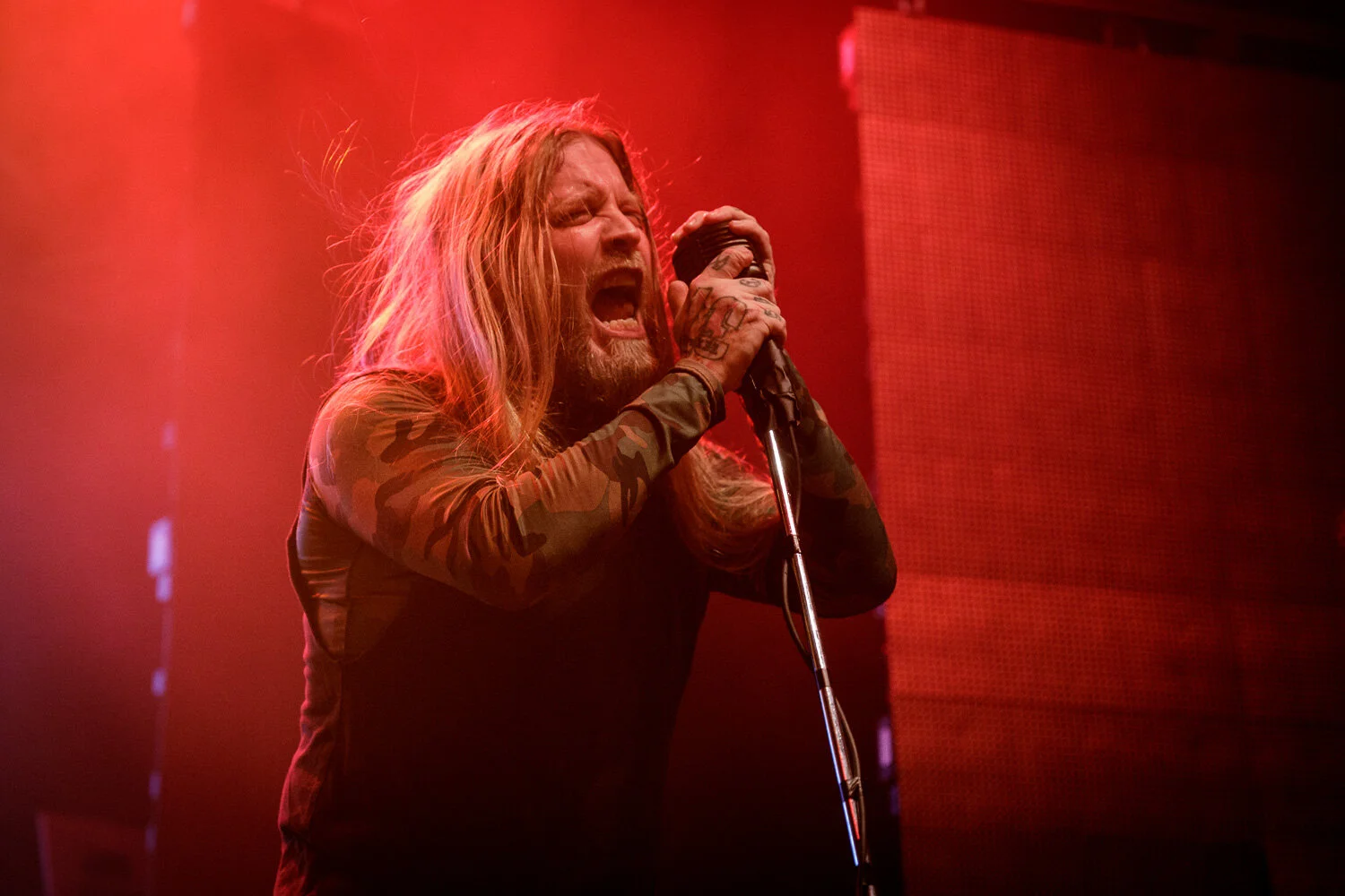 Ryan McCombs of SOiL at the O2 Ritz on October 3rd 2019 ©Johann Wierzbicki