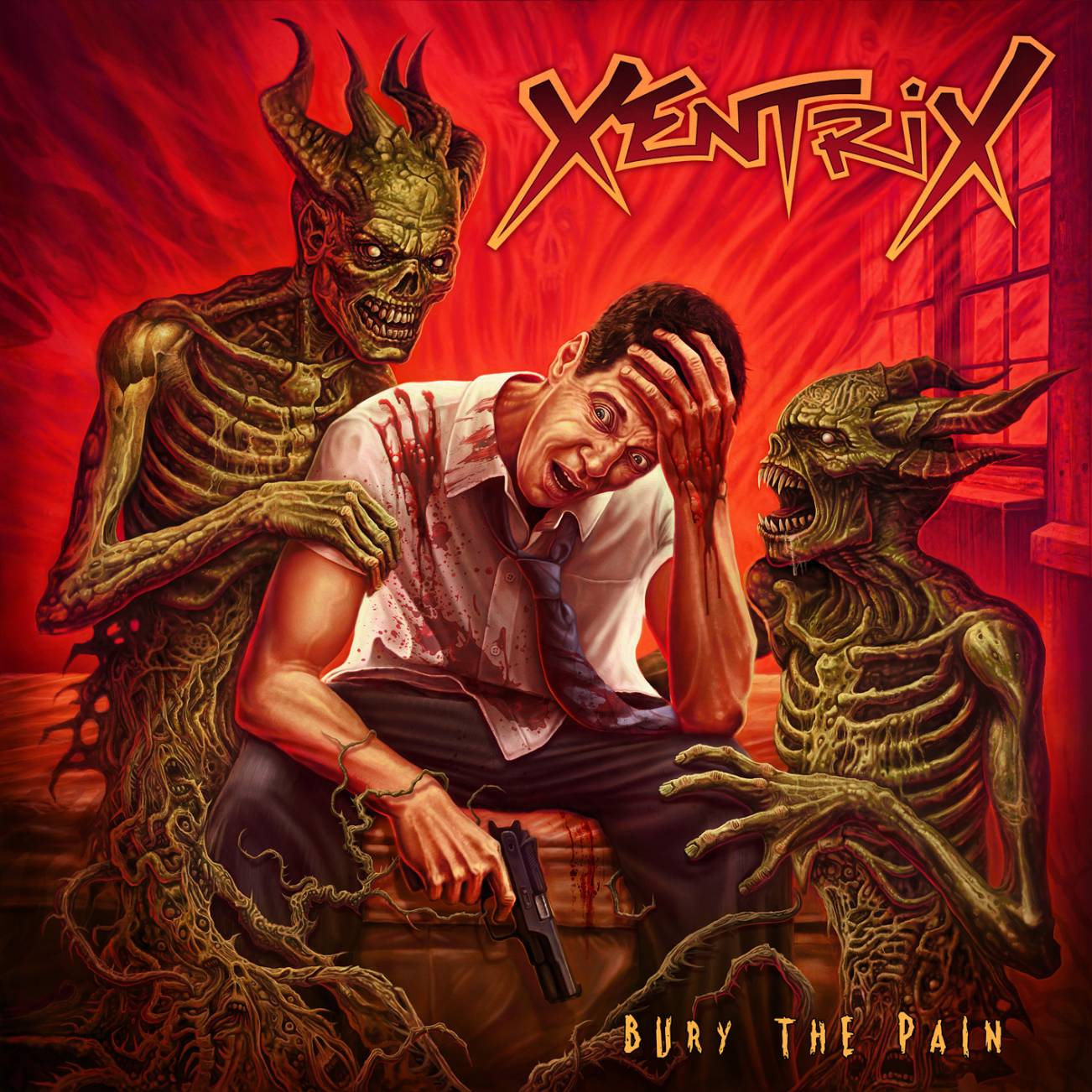 23.  Xentrix  – “Bury the Pain”