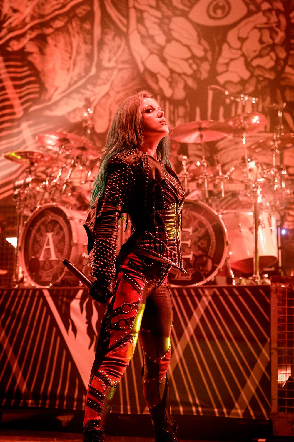 Arch Enemy at the O2 Apollo in Manchester on November 29th 2019