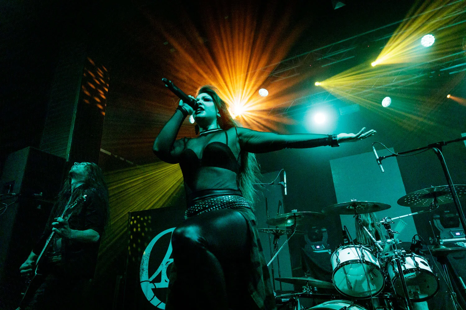 The Agonist at the Academy 2 in Manchester on December 3rd 2019