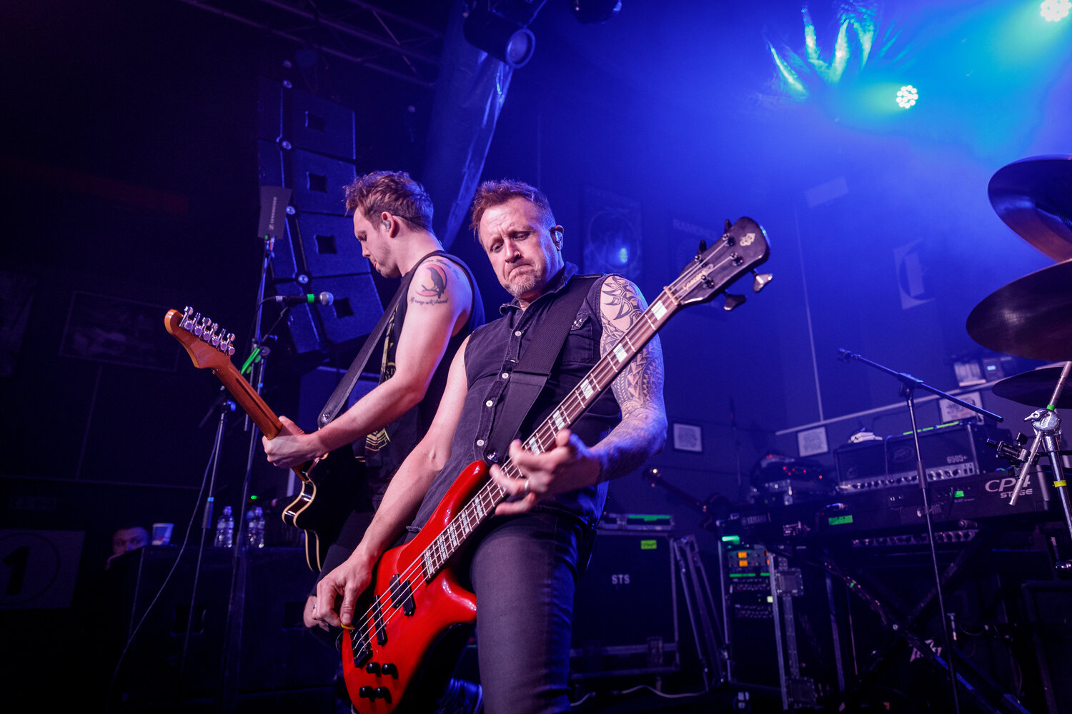 Toseland live at Hangar34 in Liverpool on March 16th 2018. ©Johann Wierzbicki | ROCKFLESH