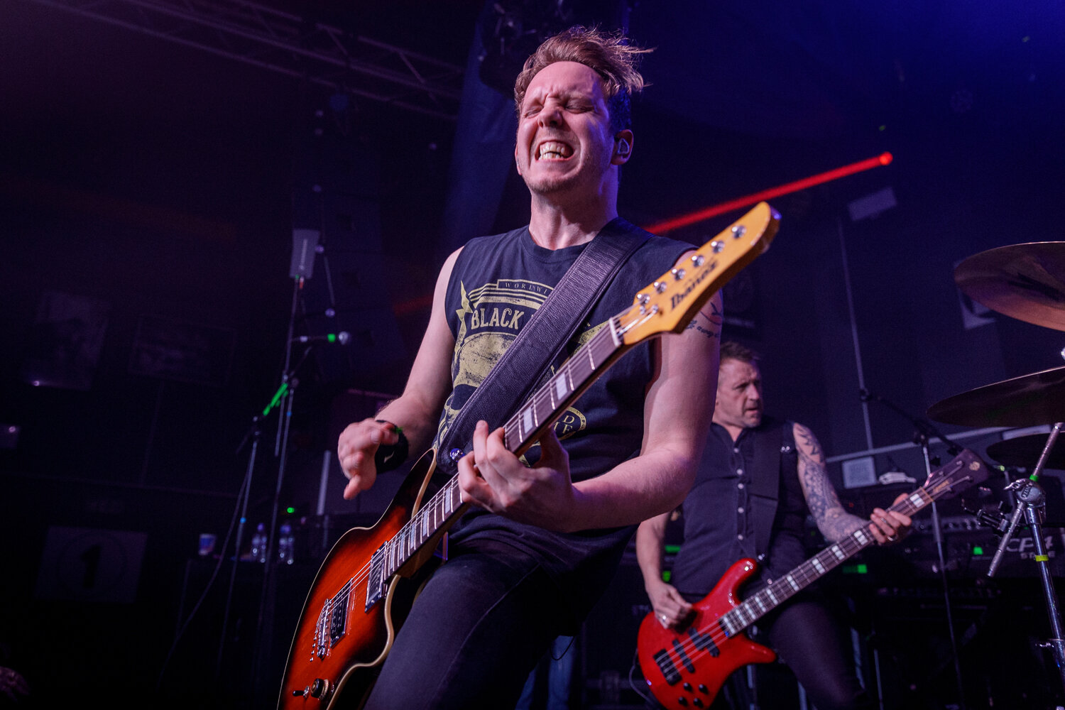 Toseland live at Hangar34 in Liverpool on March 16th 2018. ©Johann Wierzbicki | ROCKFLESH