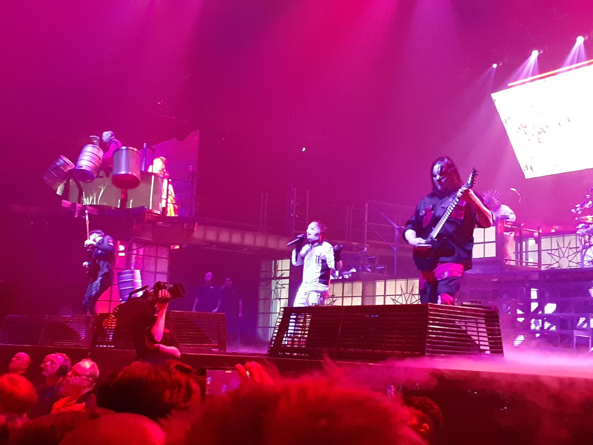 Slipknot at the MEN Arena in Manchester on January 16th 2020