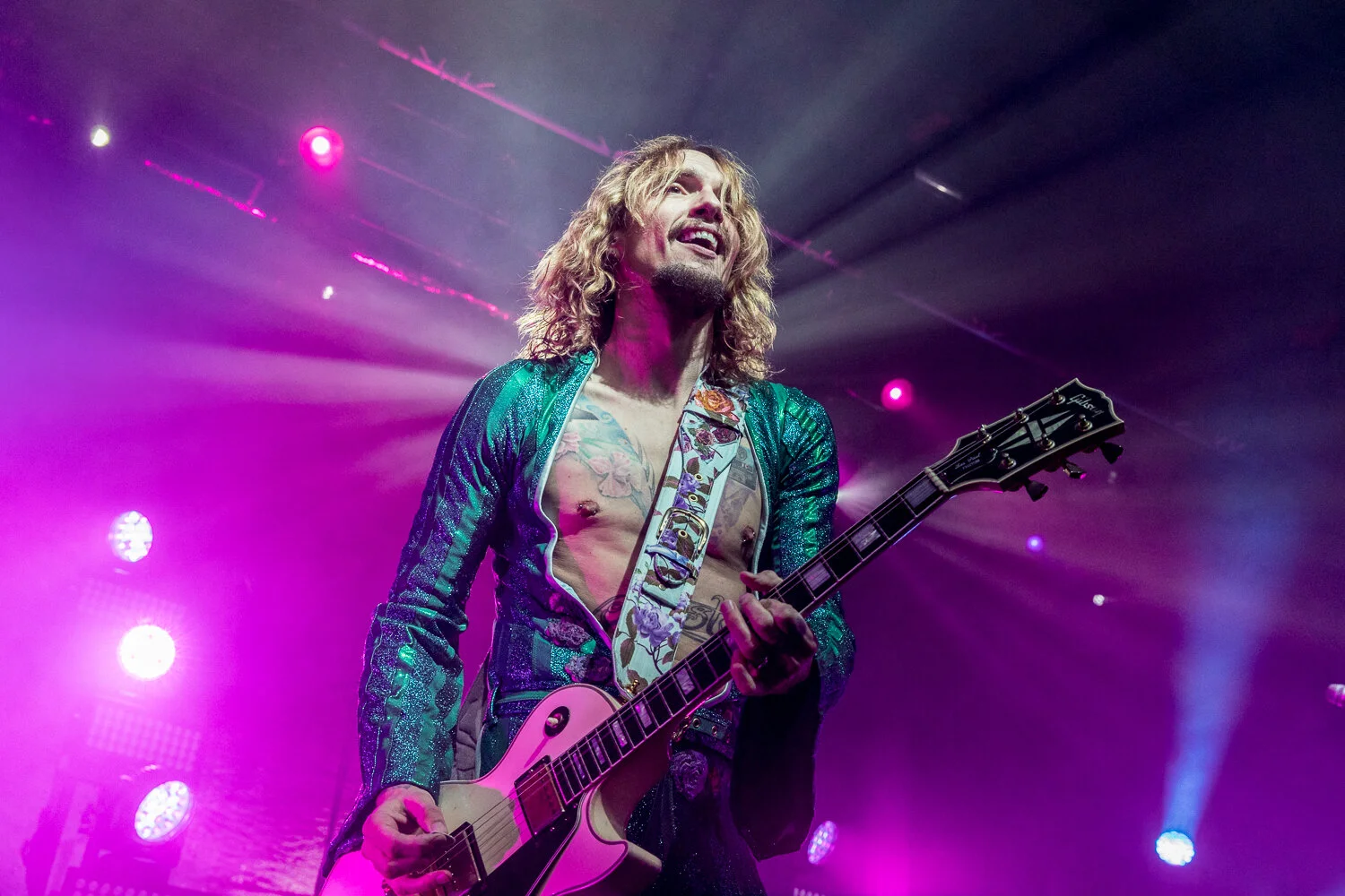  The Darkness live at the Academy in Manchester on November 21st 2017. 