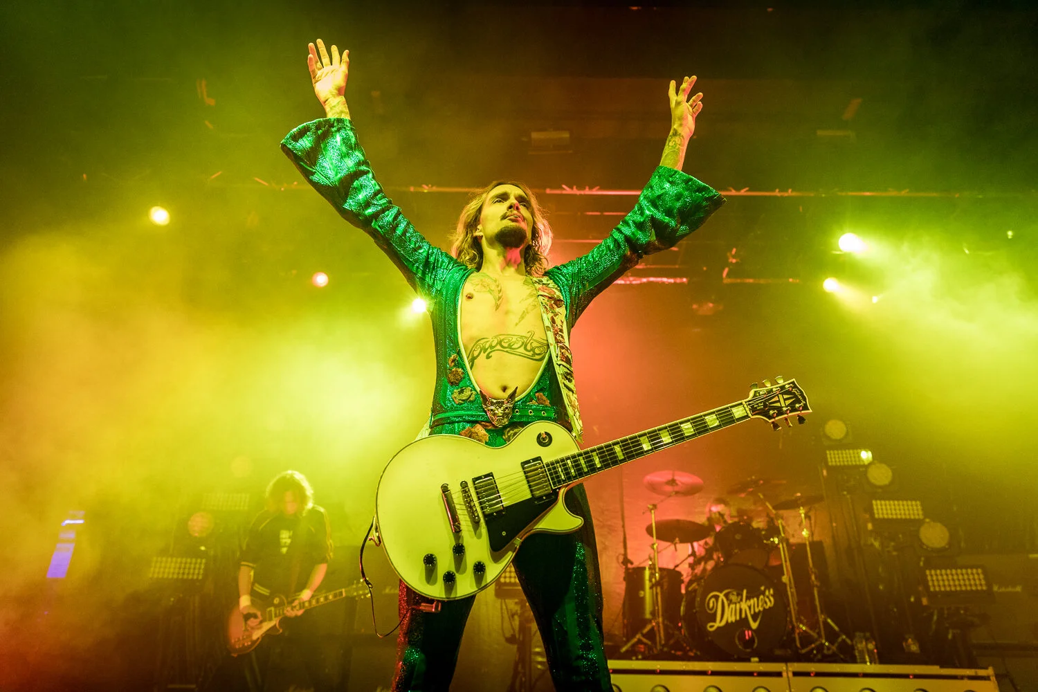  The Darkness live at the Academy in Manchester on November 21st 2017. 