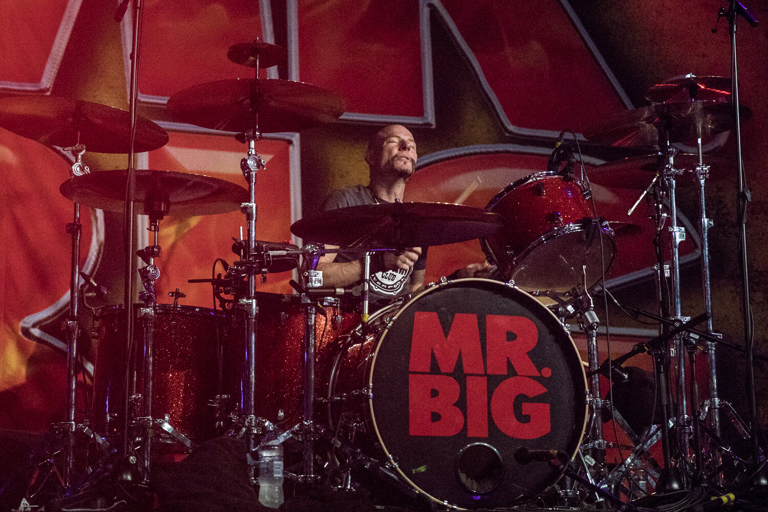  MR BIG live at the Academy in Manchester on November 21st 2017. 