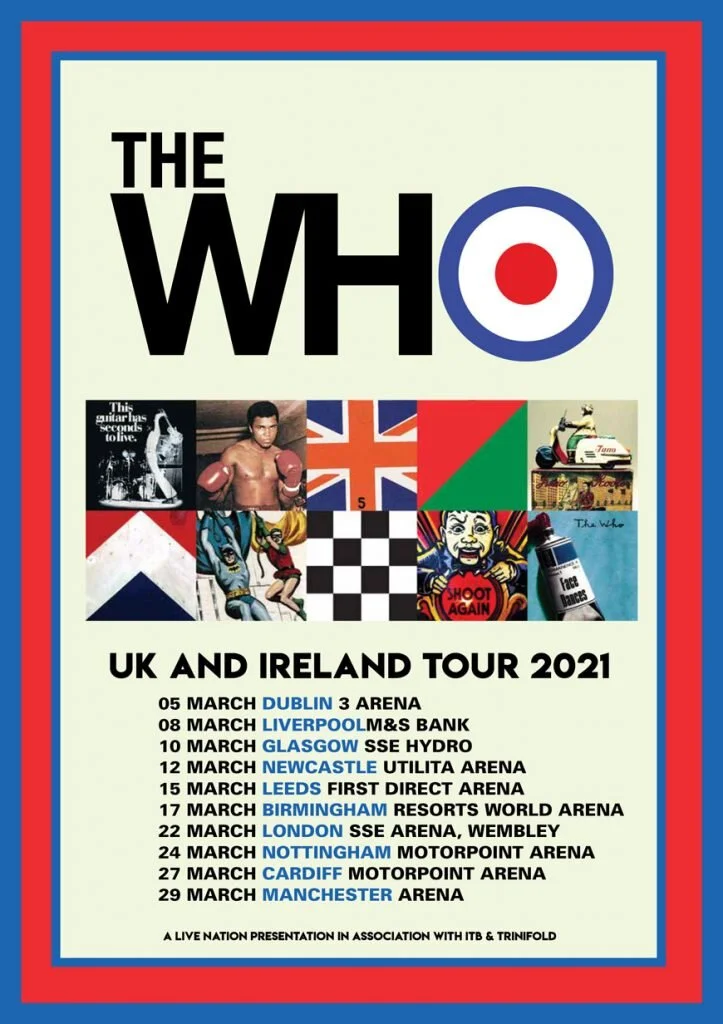 The Who 2021 UK Tour Dates