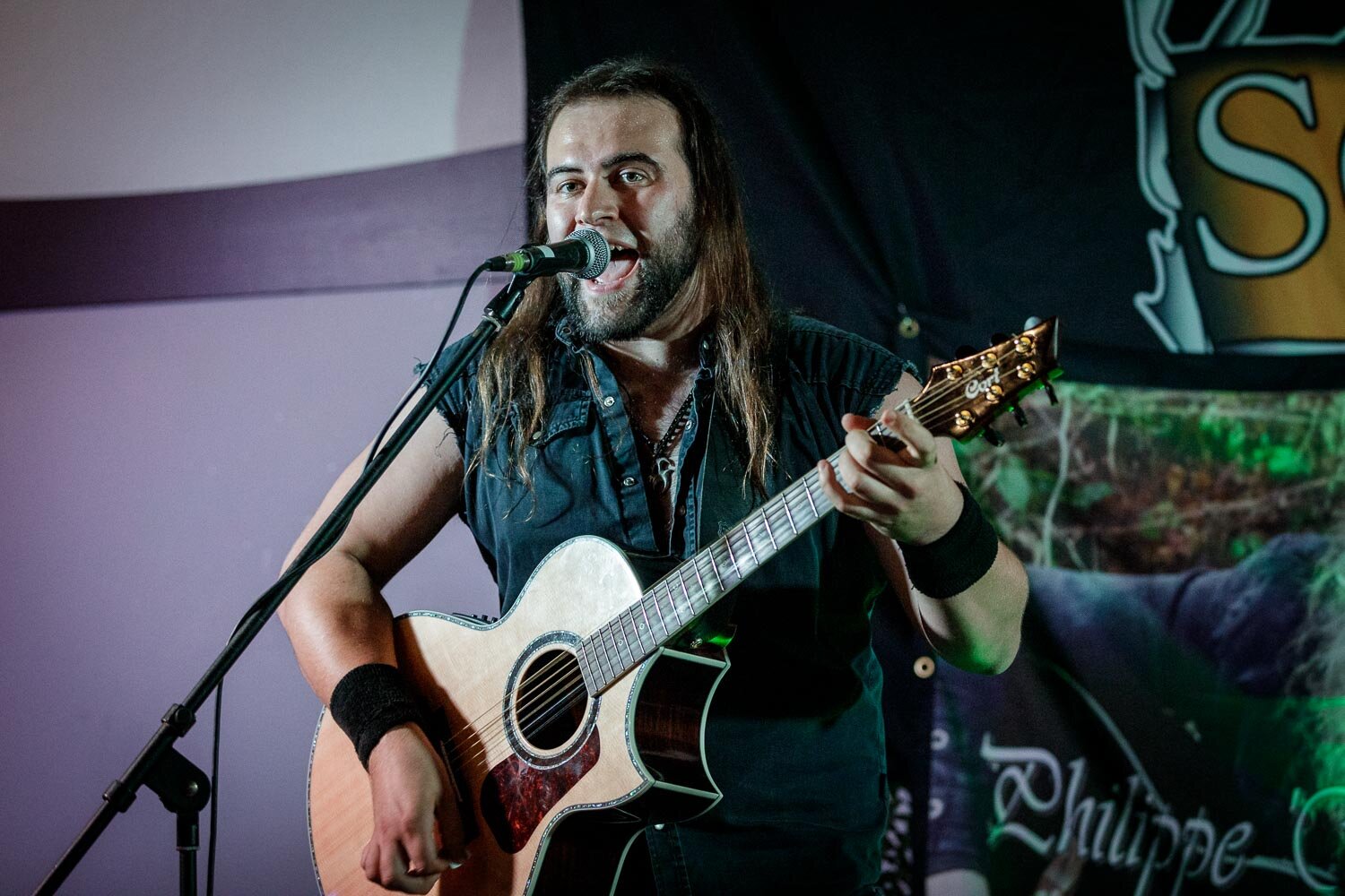Luke Appleton at SOS Festival in Manchester on July 13th 2019