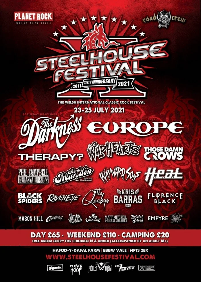 Steelhouse Festival 2021 Poster