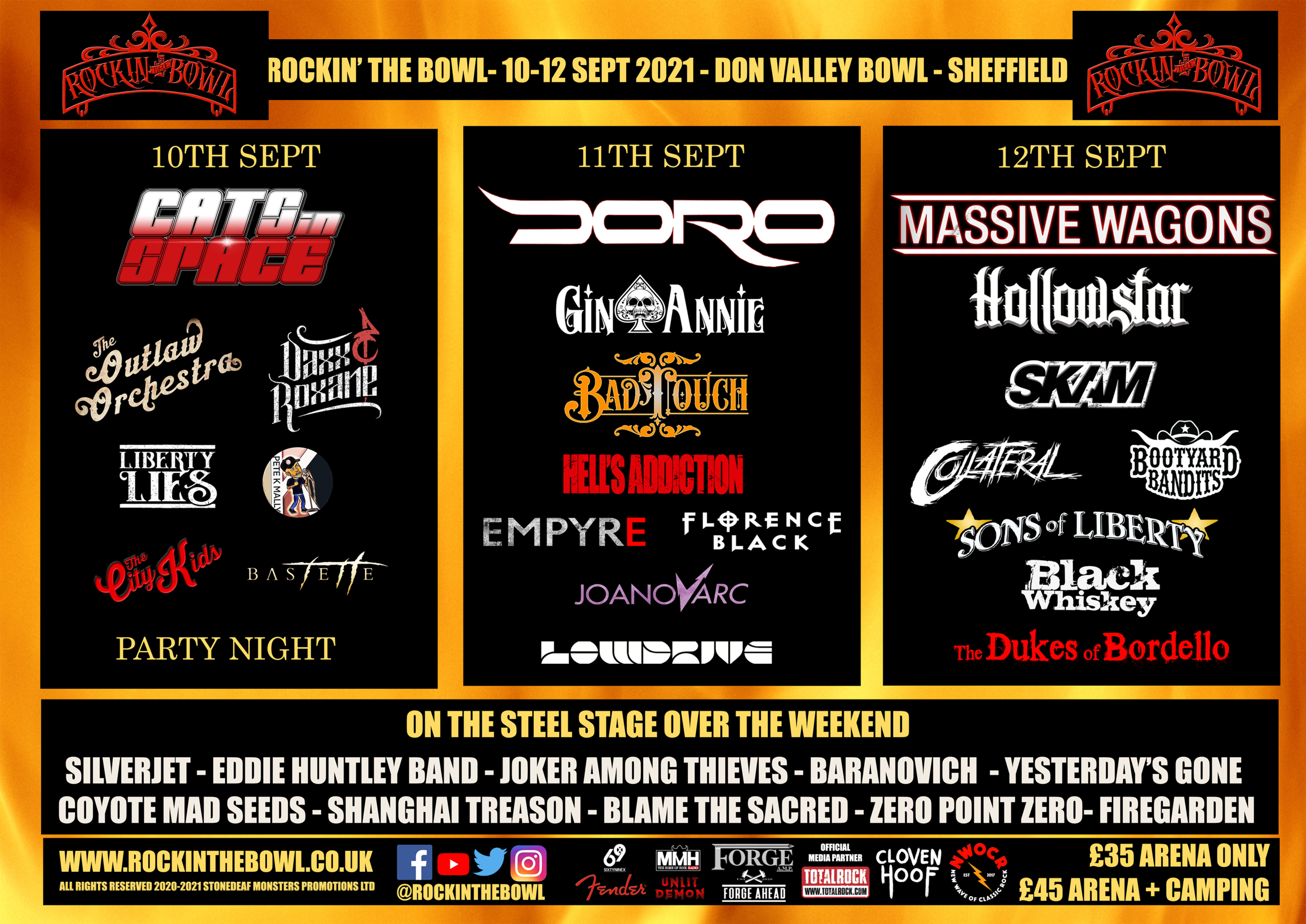 Rockin' The Bowl Poster Bill 2021