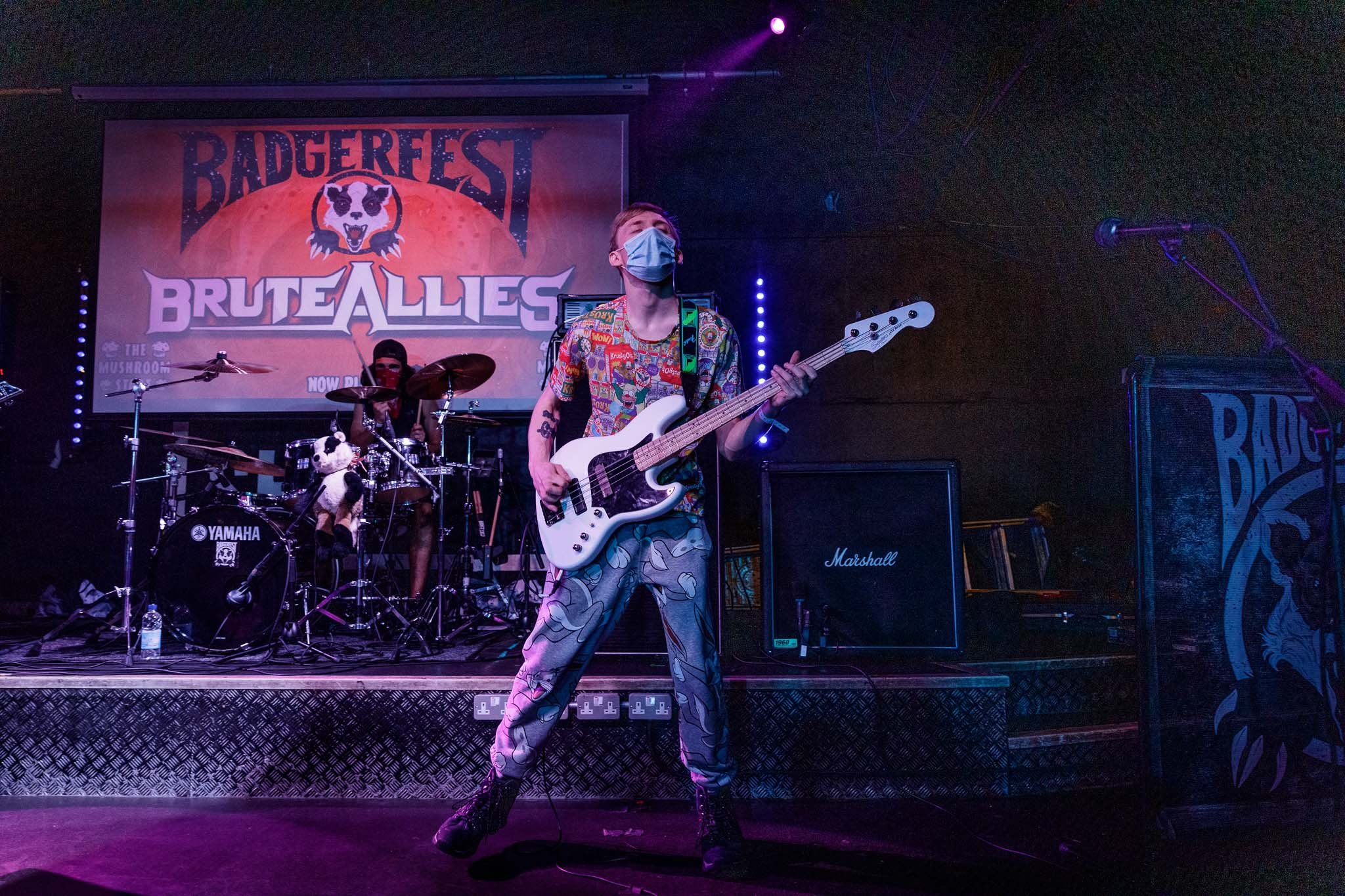 Bruteallies at the Badgerfest at the Bread Shed in Manchester on